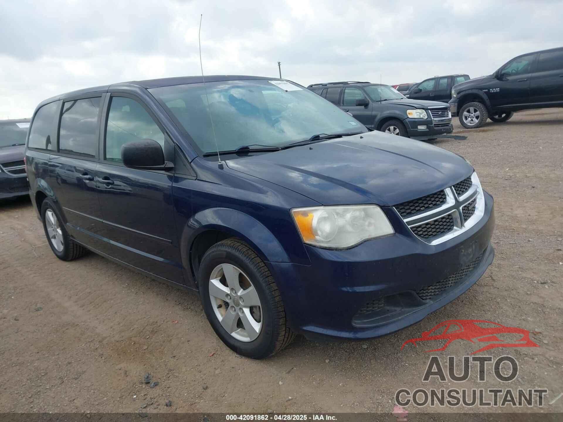 DODGE GRAND CARAVAN 2013 - 2C4RDGBG4DR567547