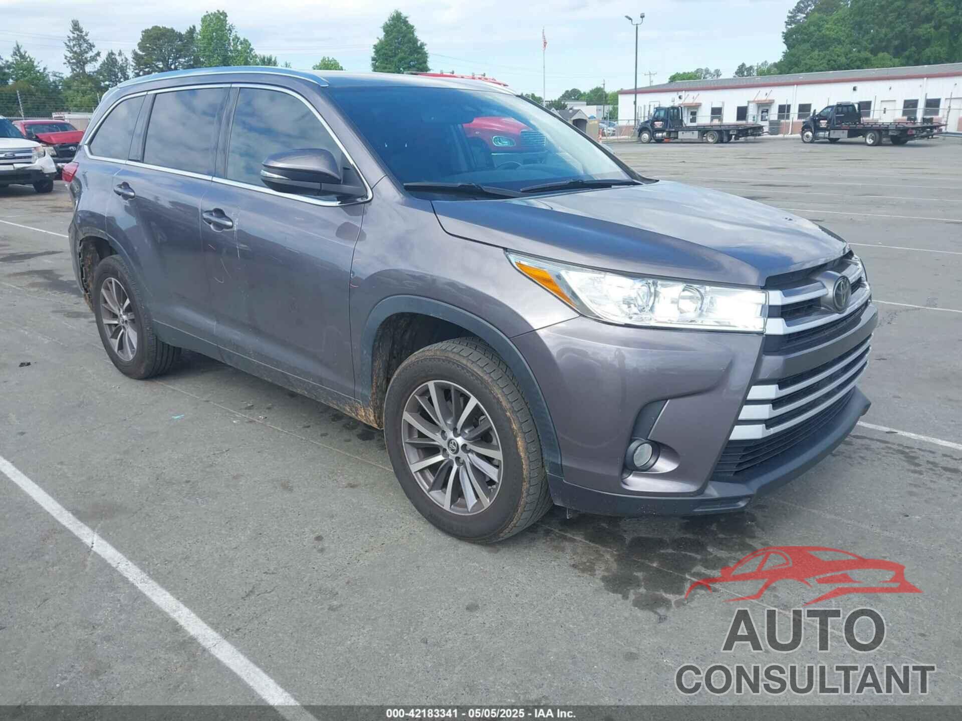 TOYOTA HIGHLANDER 2019 - 5TDKZRFHXKS316330