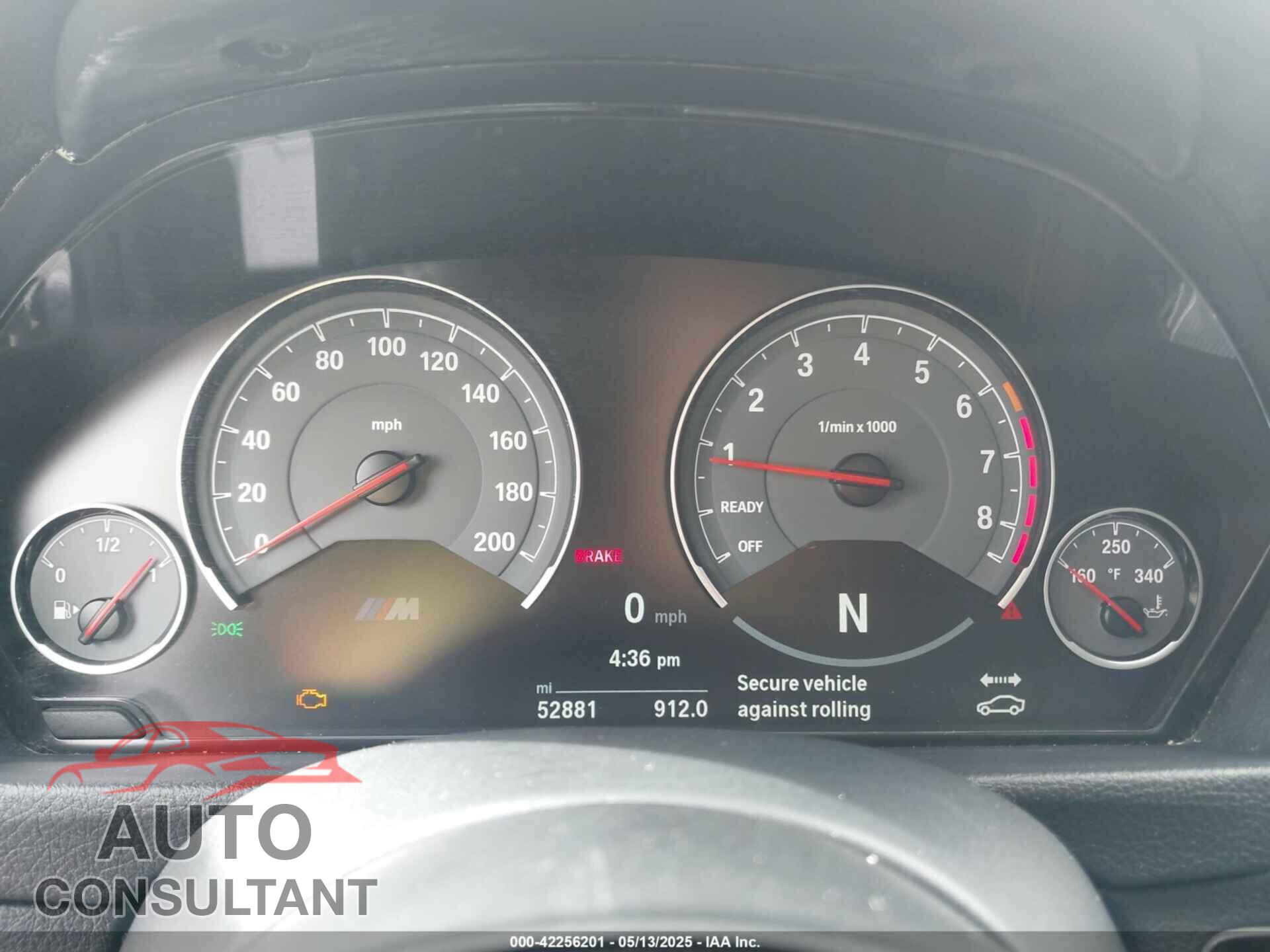 BMW M3 2016 - WBS8M9C57G5D31749