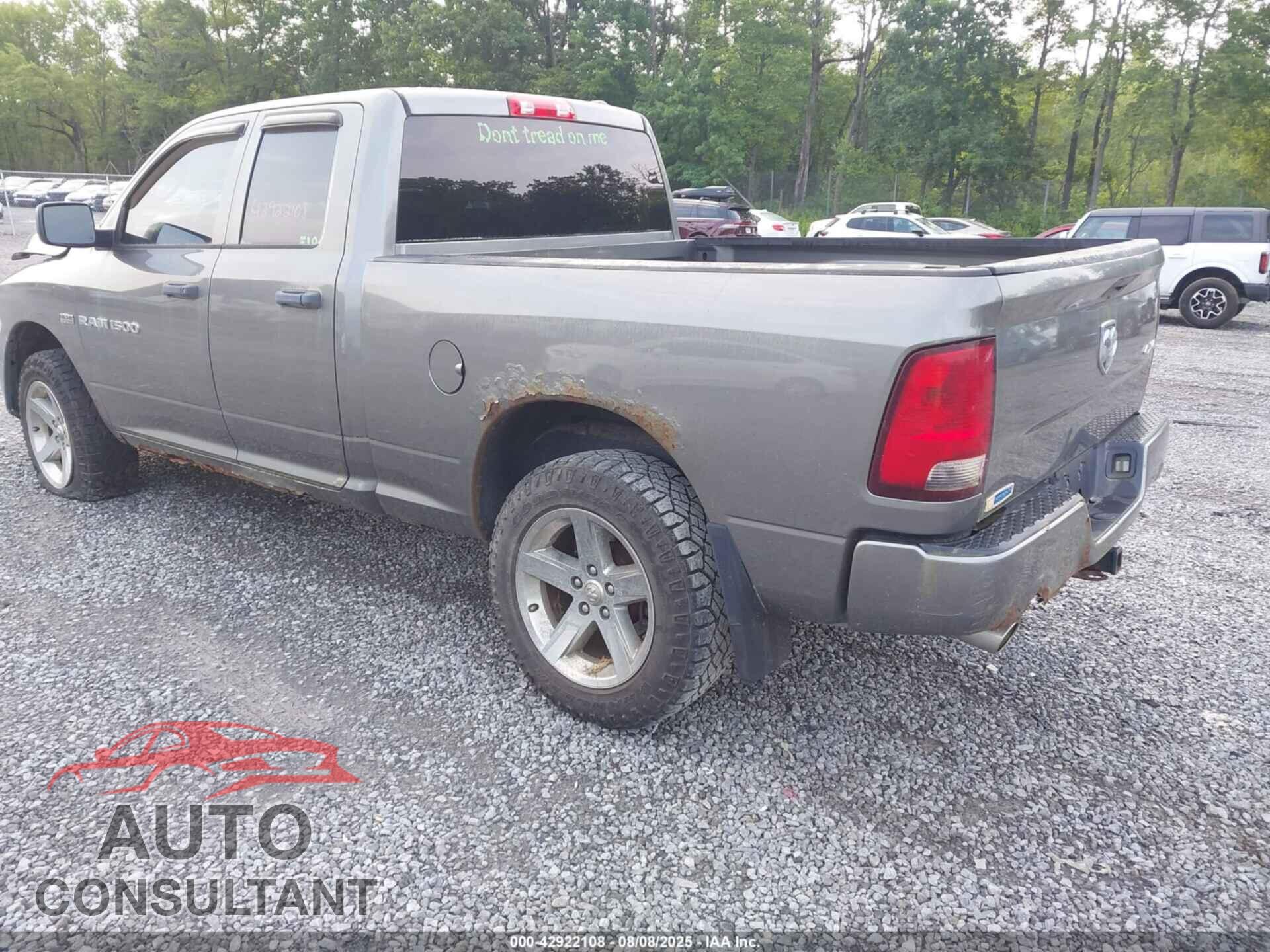 RAM 1500 2012 - 1C6RD7FT8CS238894