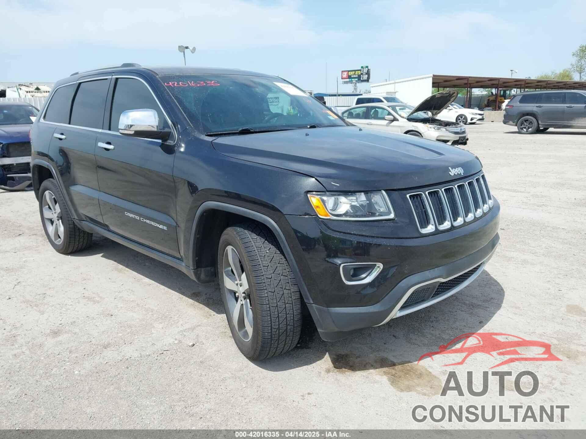 JEEP GRAND CHEROKEE 2016 - 1C4RJEBG7GC306567