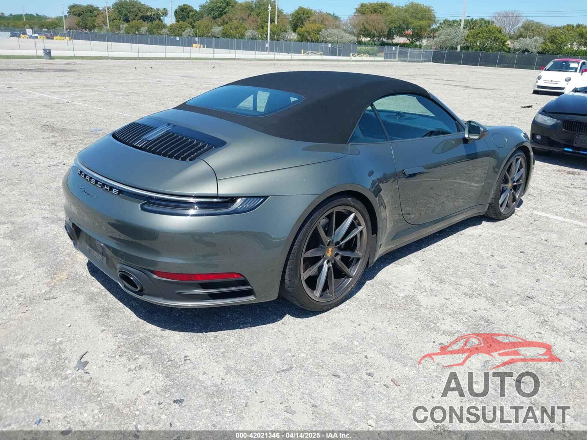 PORSCHE 911 2020 - WP0CB2A97LS263238