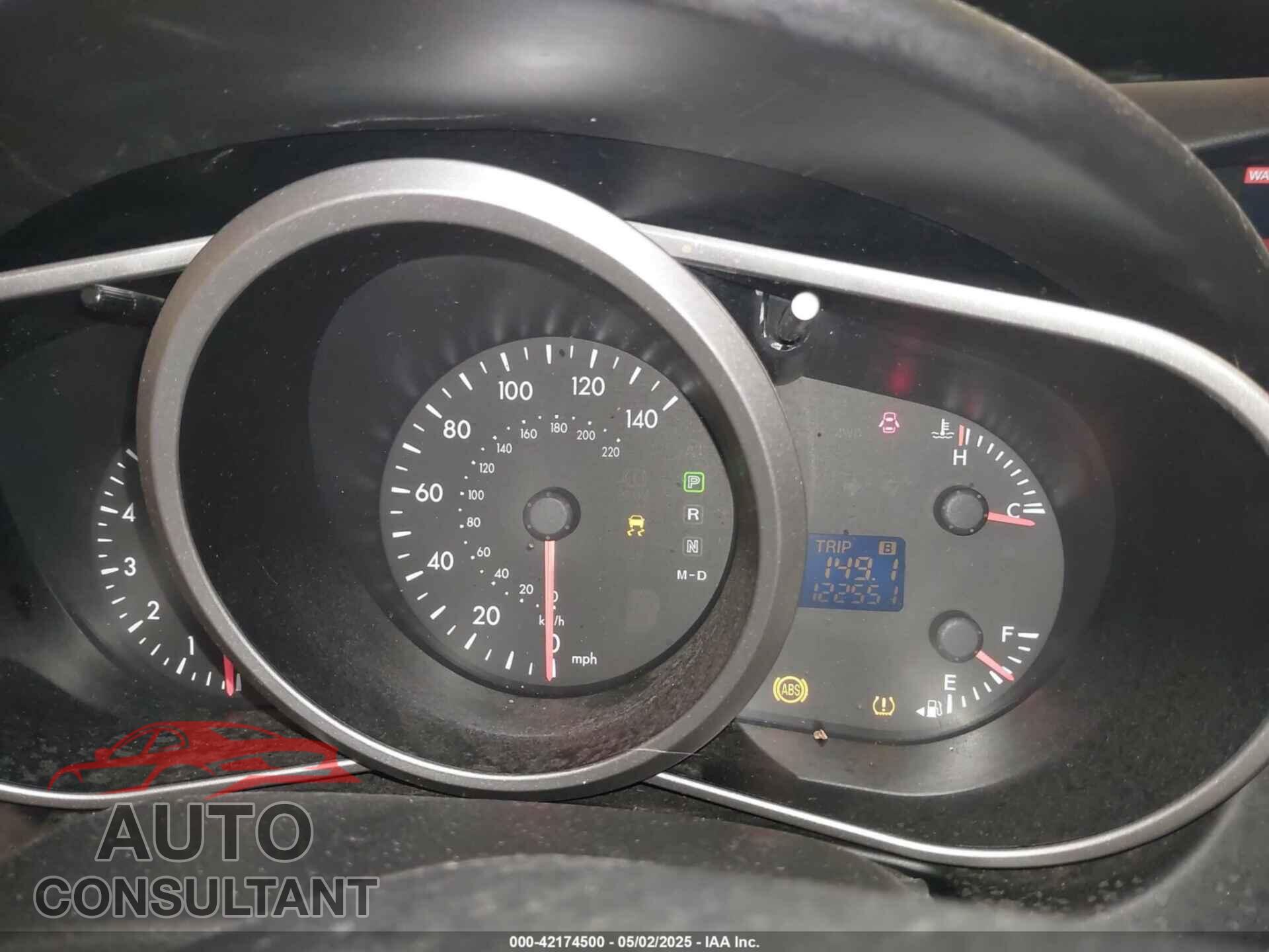 MAZDA CX-7 2011 - JM3ER2B56B0383257
