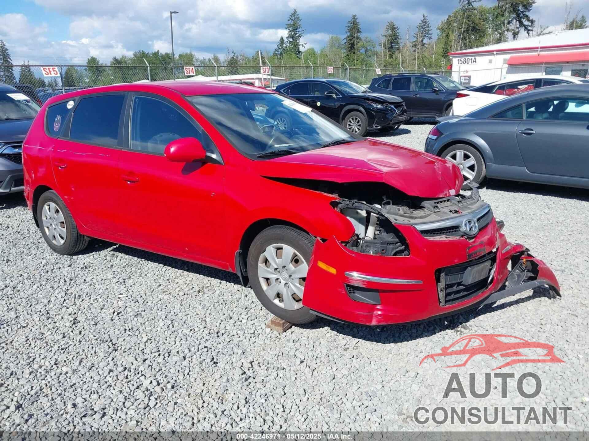 HYUNDAI ELANTRA TOURING 2012 - KMHDB8AE8CU150466