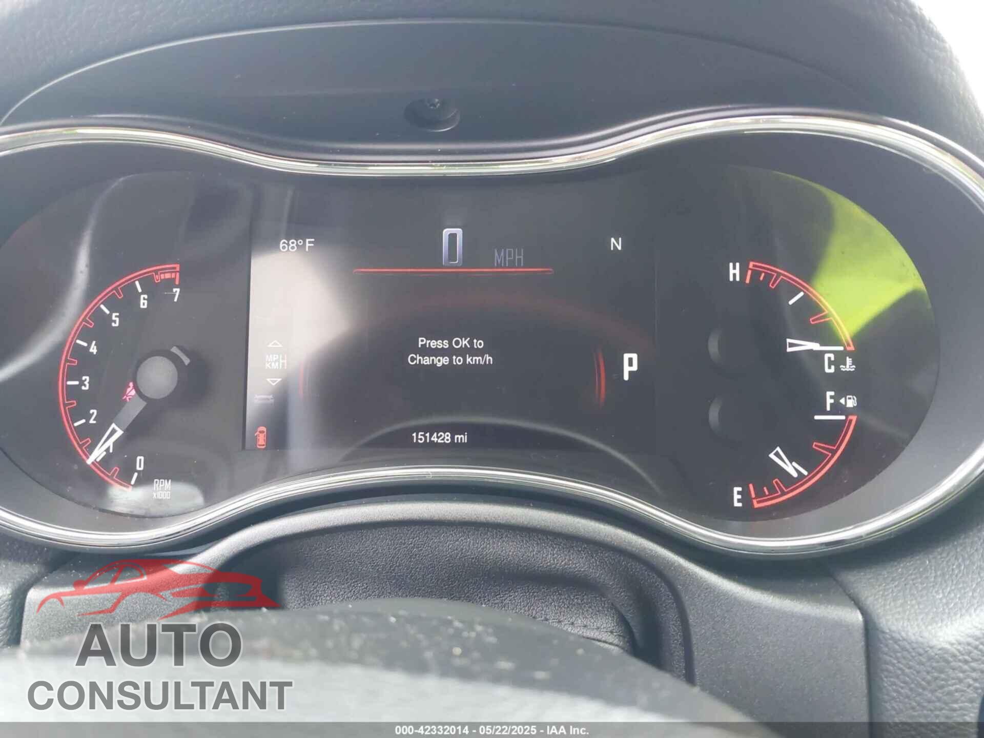 DODGE DURANGO 2015 - 1C4RDJAG5FC147466