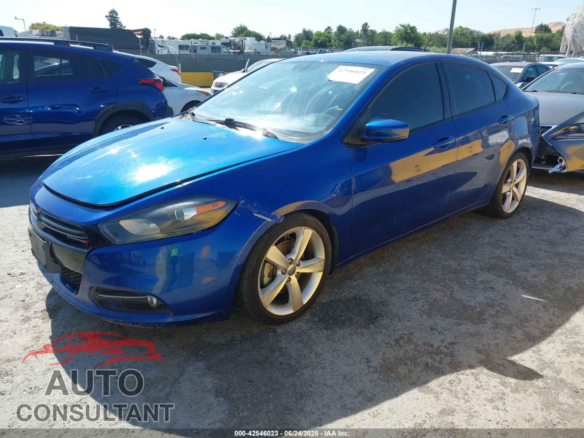 DODGE DART 2014 - 1C3CDFEB2ED702680