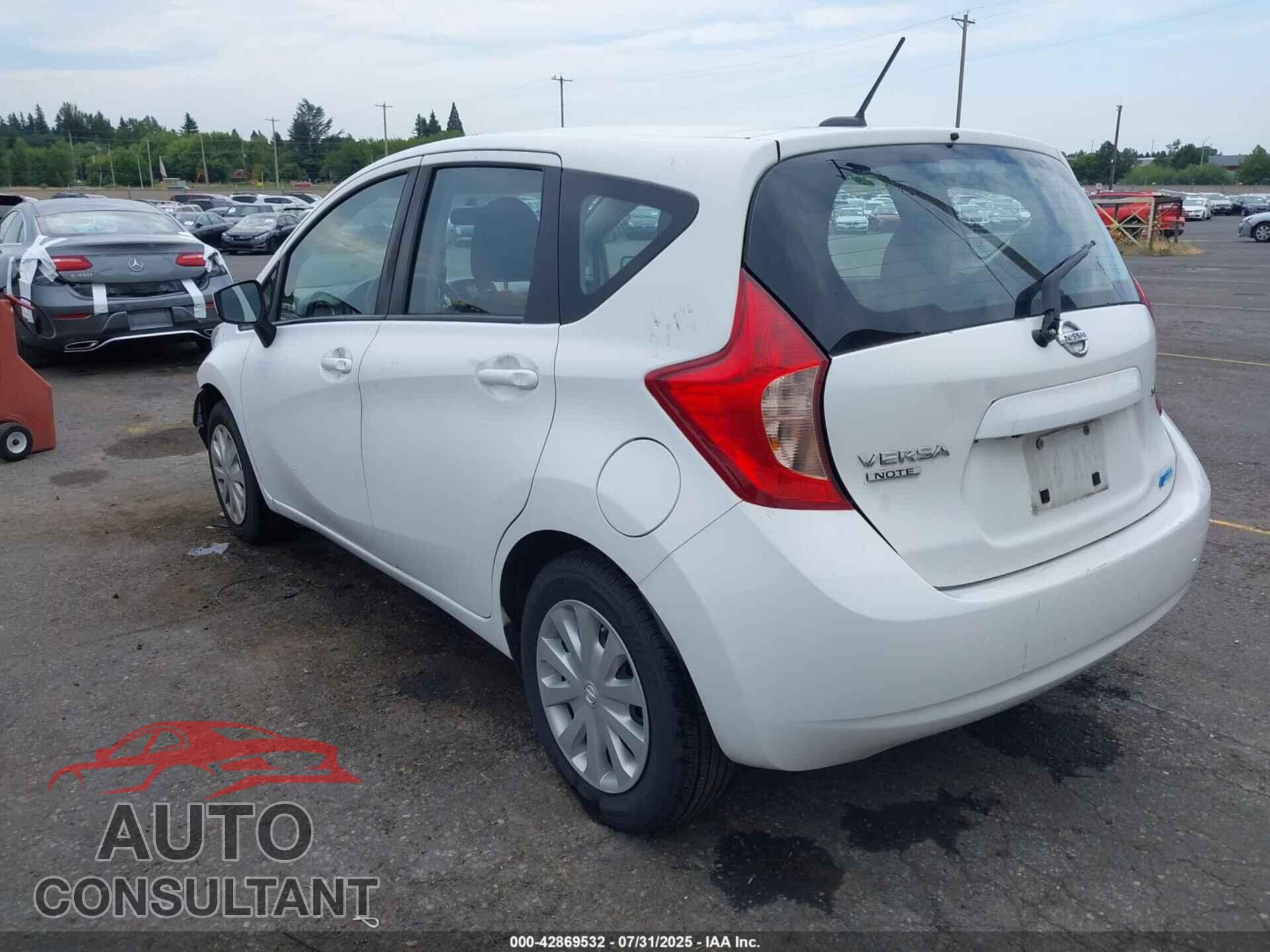 NISSAN VERSA NOTE 2016 - 3N1CE2CP0GL397308
