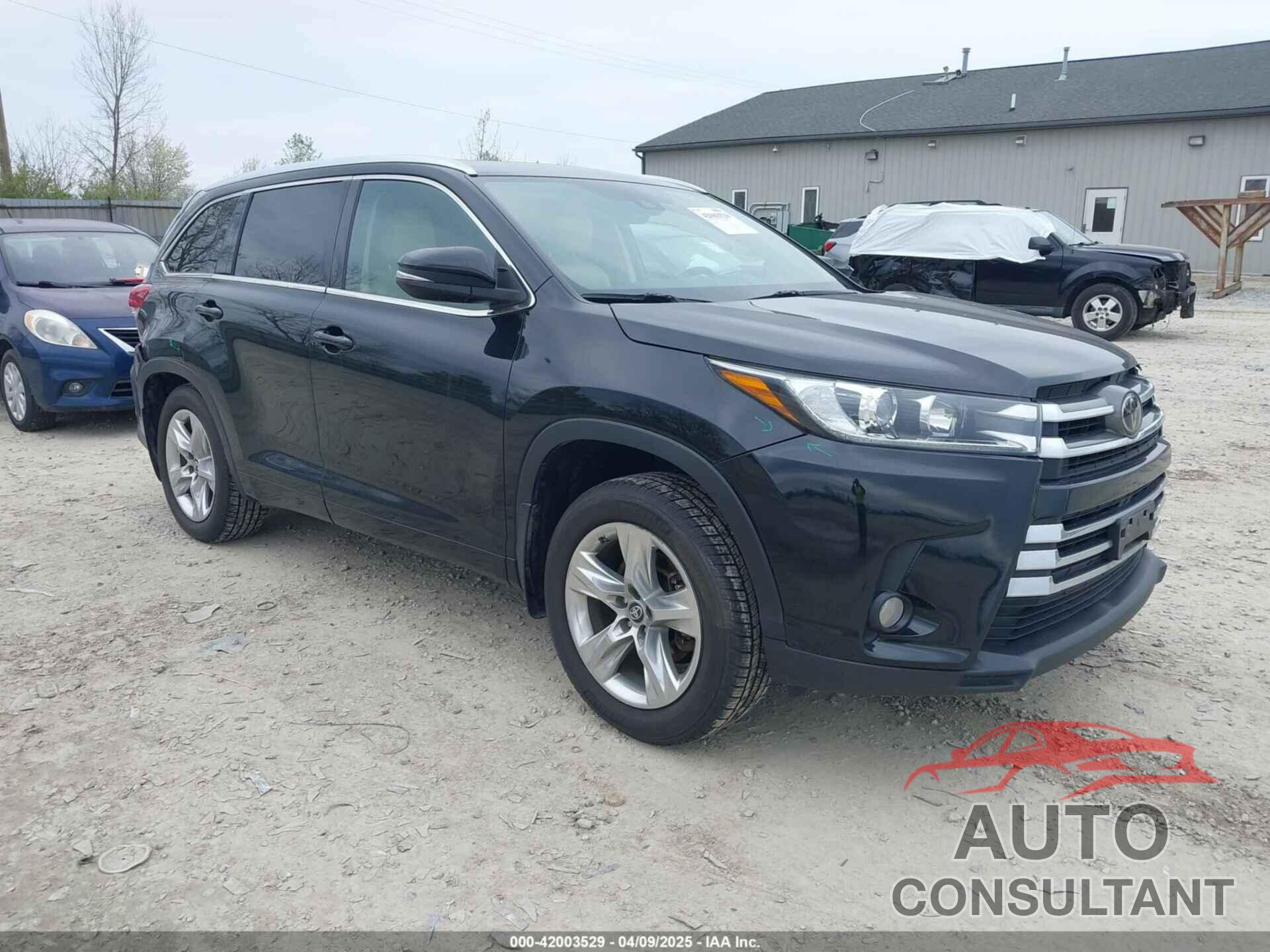 TOYOTA HIGHLANDER 2018 - 5TDDZRFH2JS499911
