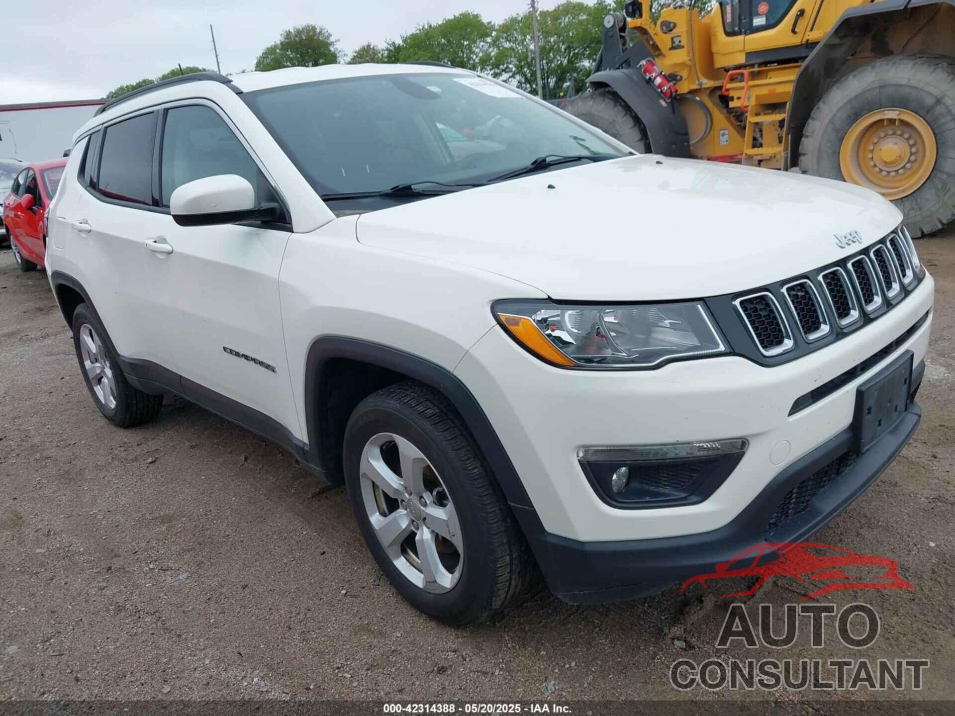 JEEP NEW COMPASS 2017 - 3C4NJDBB8HT628279