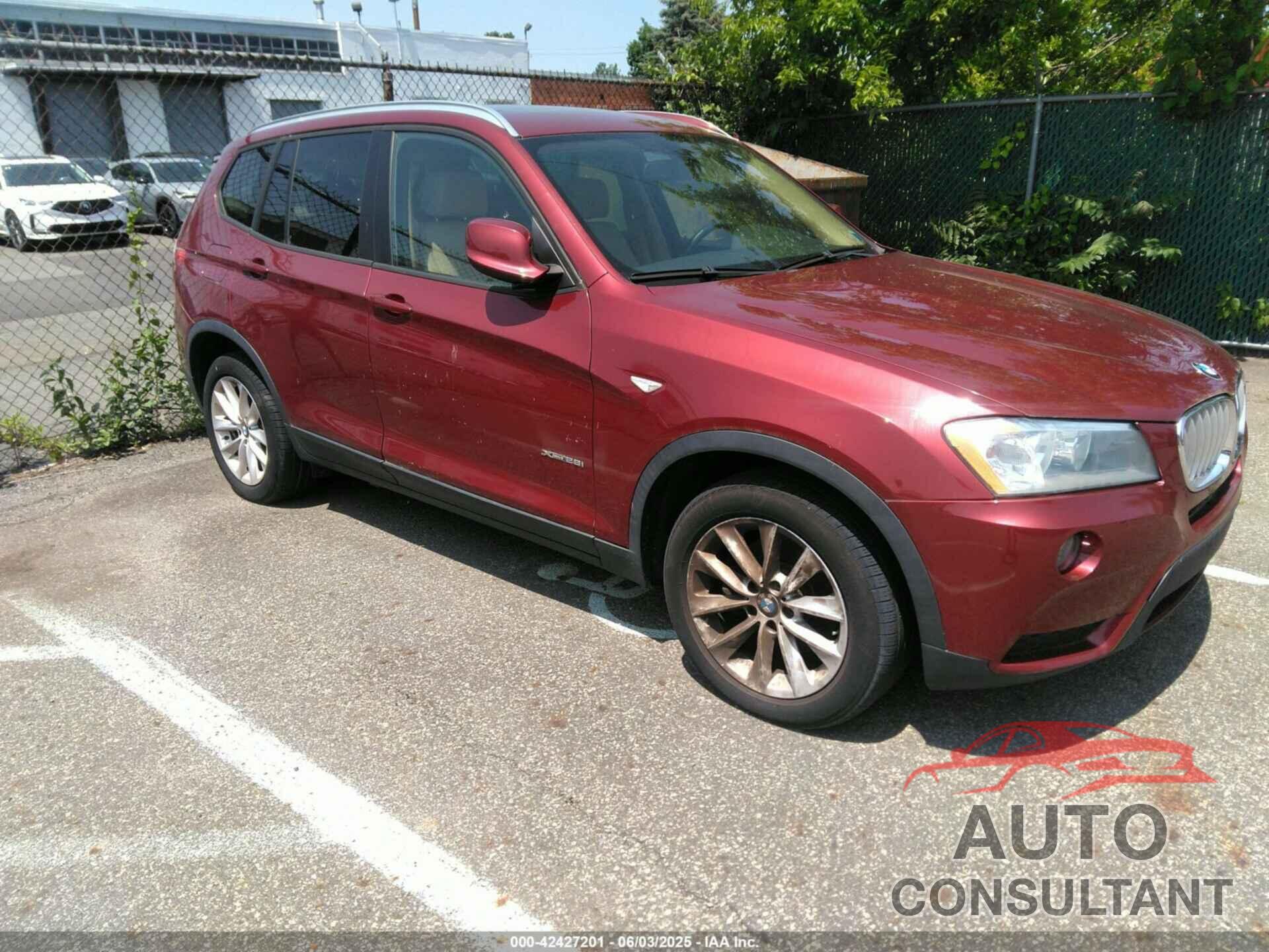 BMW X3 2014 - 5UXWX9C58E0D33105