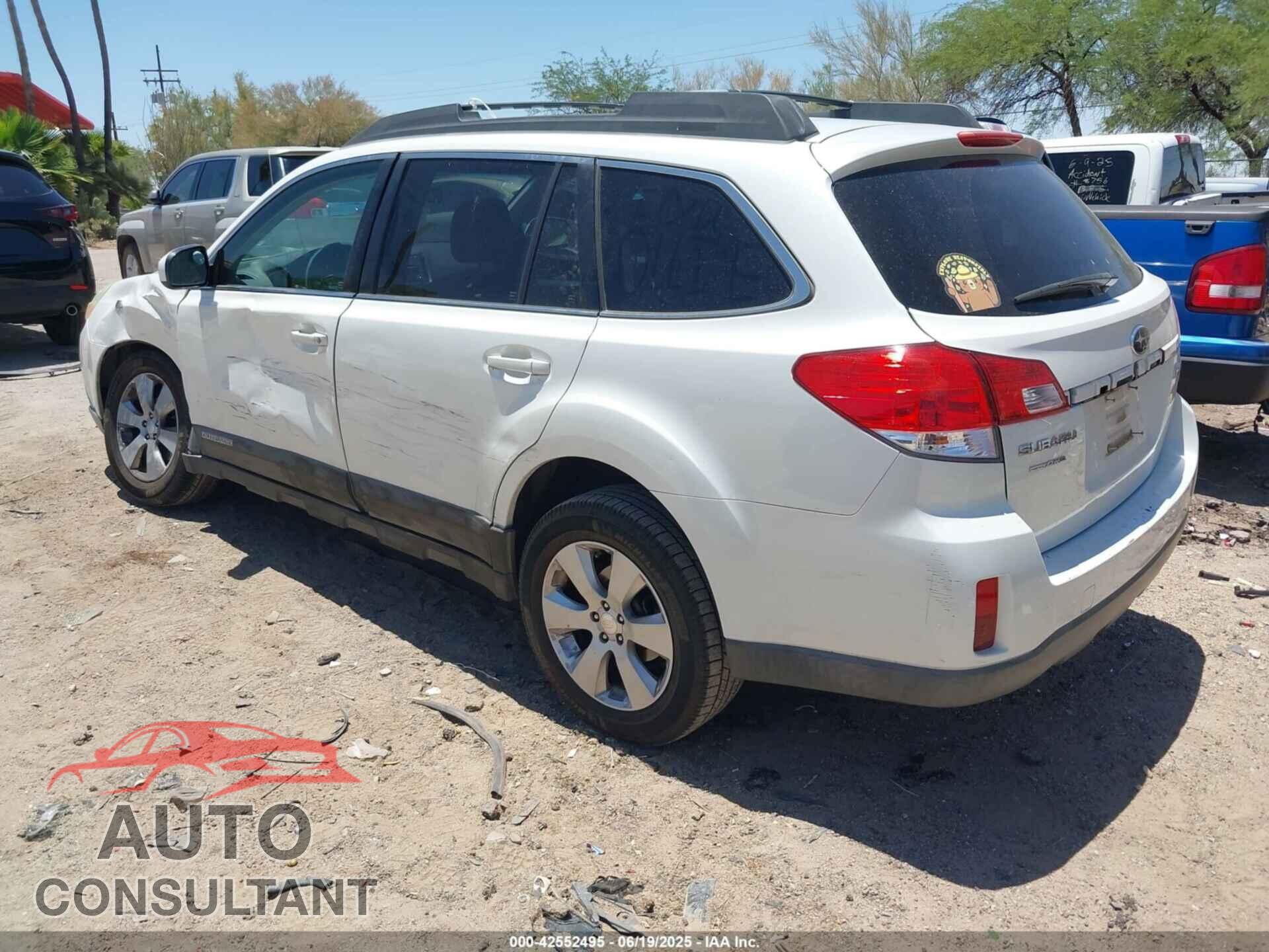 SUBARU OUTBACK 2010 - 4S4BRBBC8A3327467