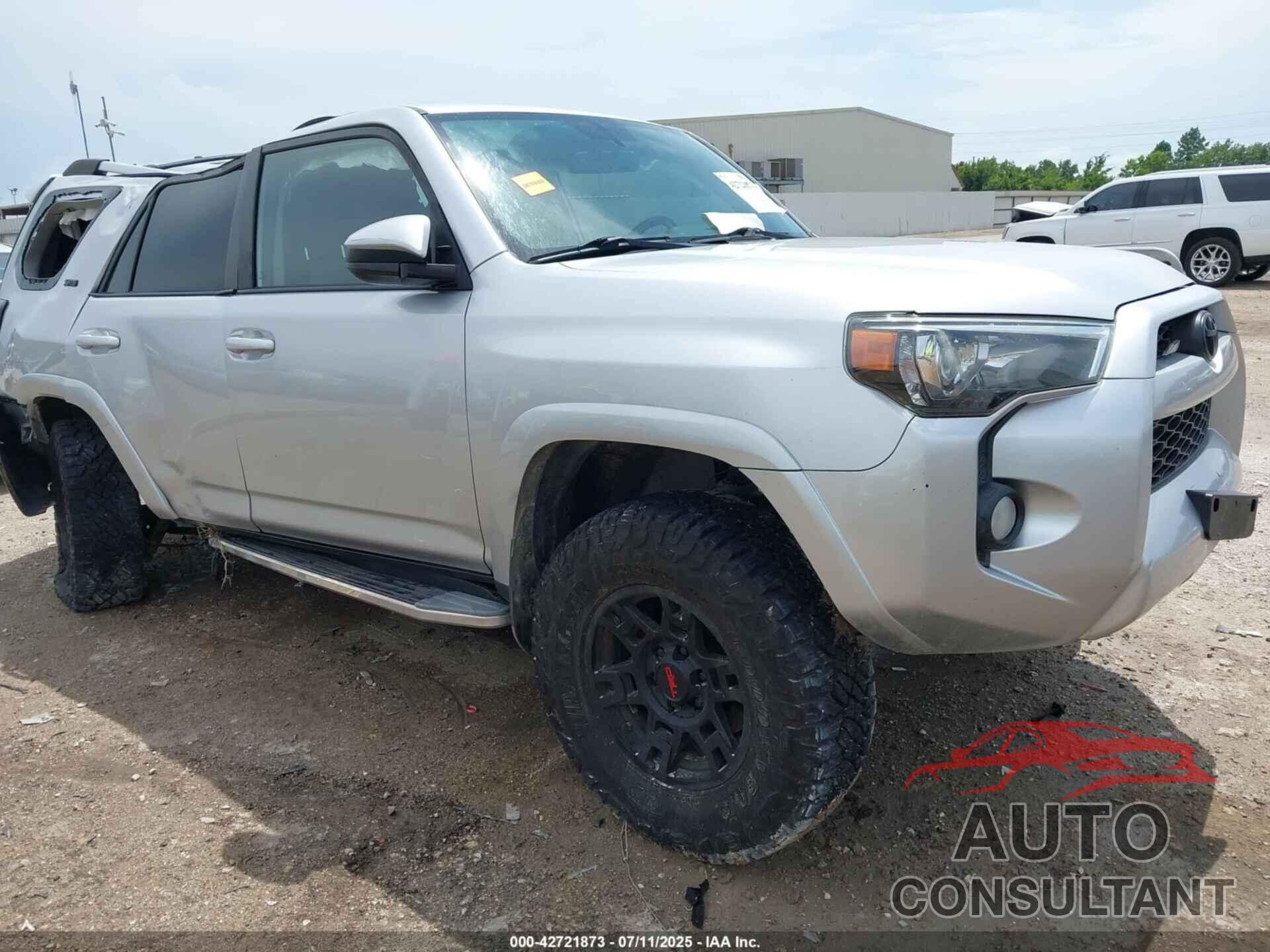 TOYOTA 4RUNNER 2019 - JTEZU5JR7K5202342