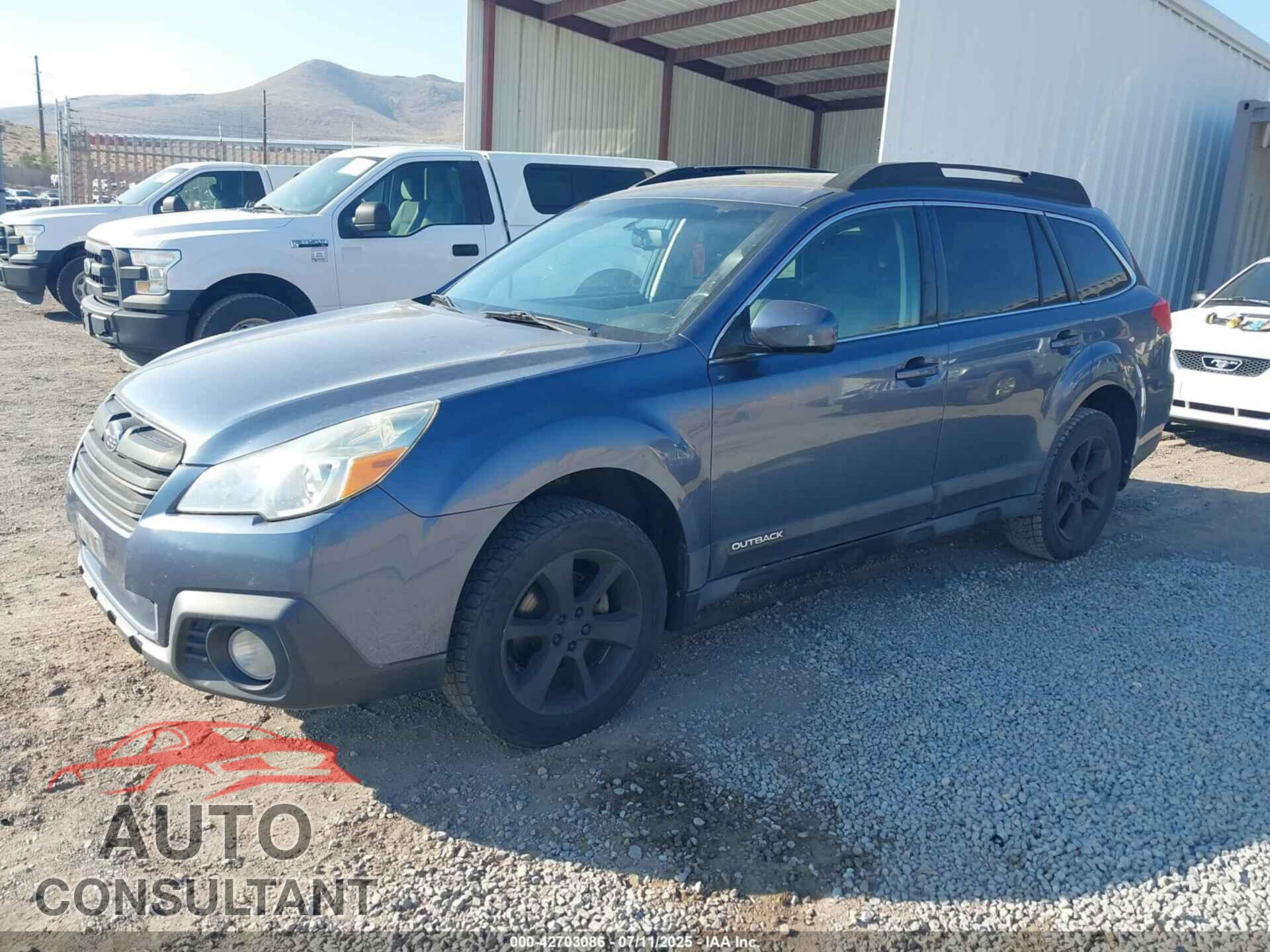 SUBARU OUTBACK 2013 - 4S4BRBCC2D3257984