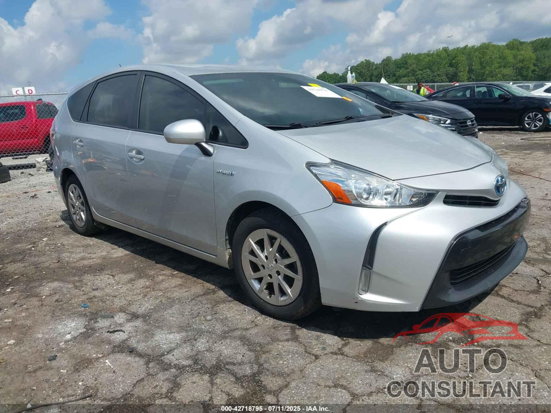 TOYOTA PRIUS V 2015 - JTDZN3EU0FJ025134