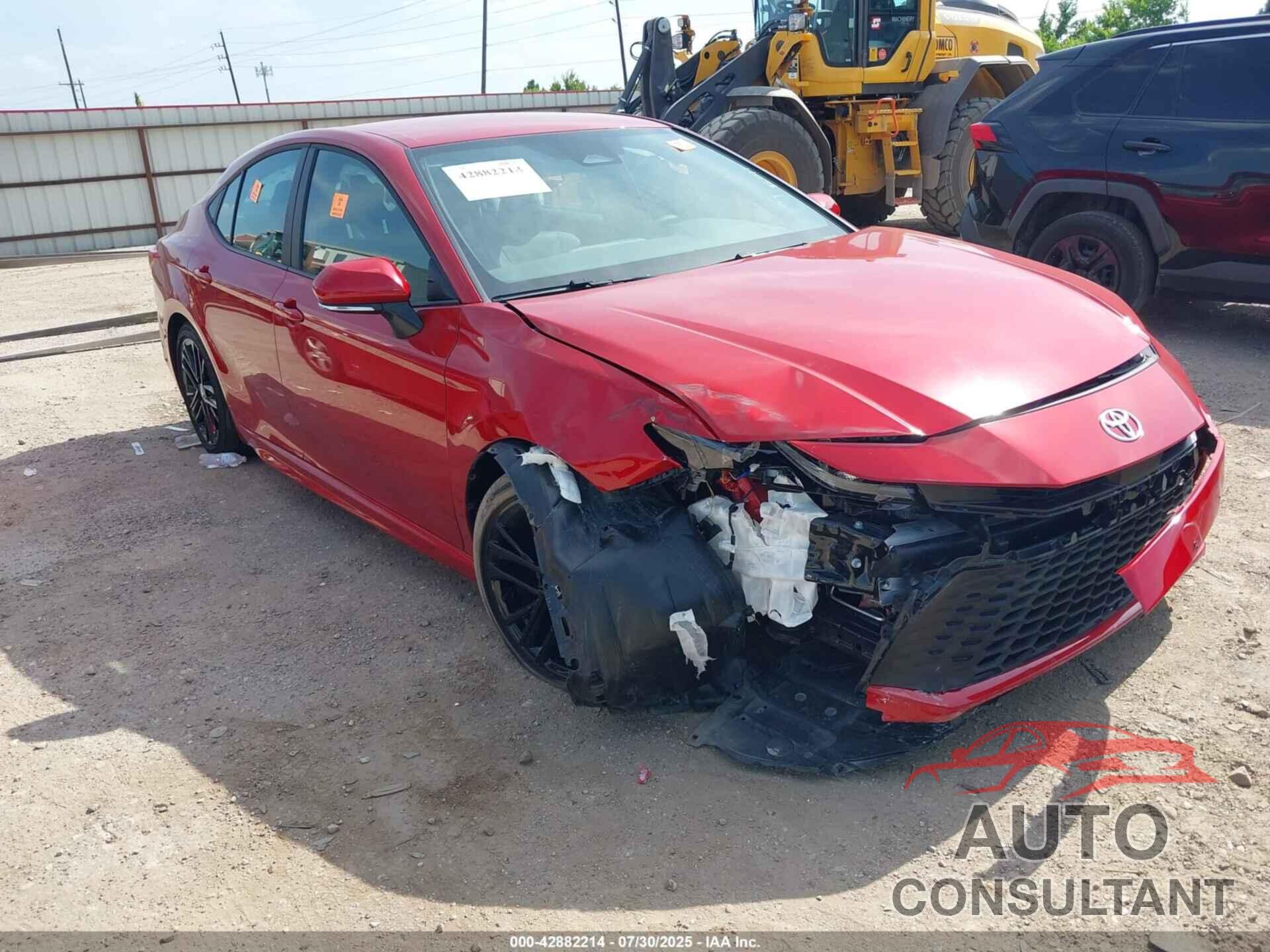 TOYOTA CAMRY 2025 - 4T1DAACK3SU151536