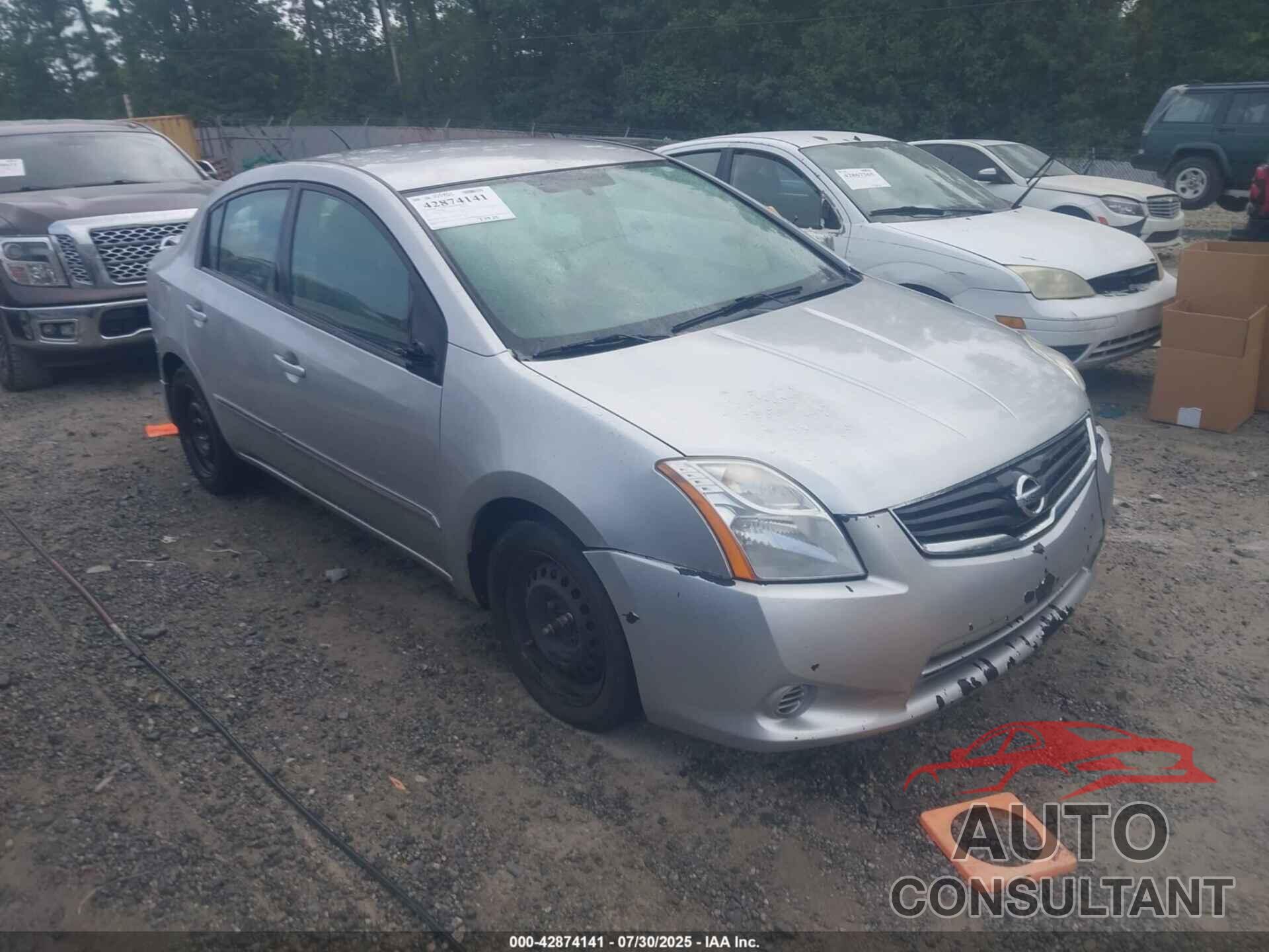 NISSAN SENTRA 2012 - 3N1AB6AP1CL680899