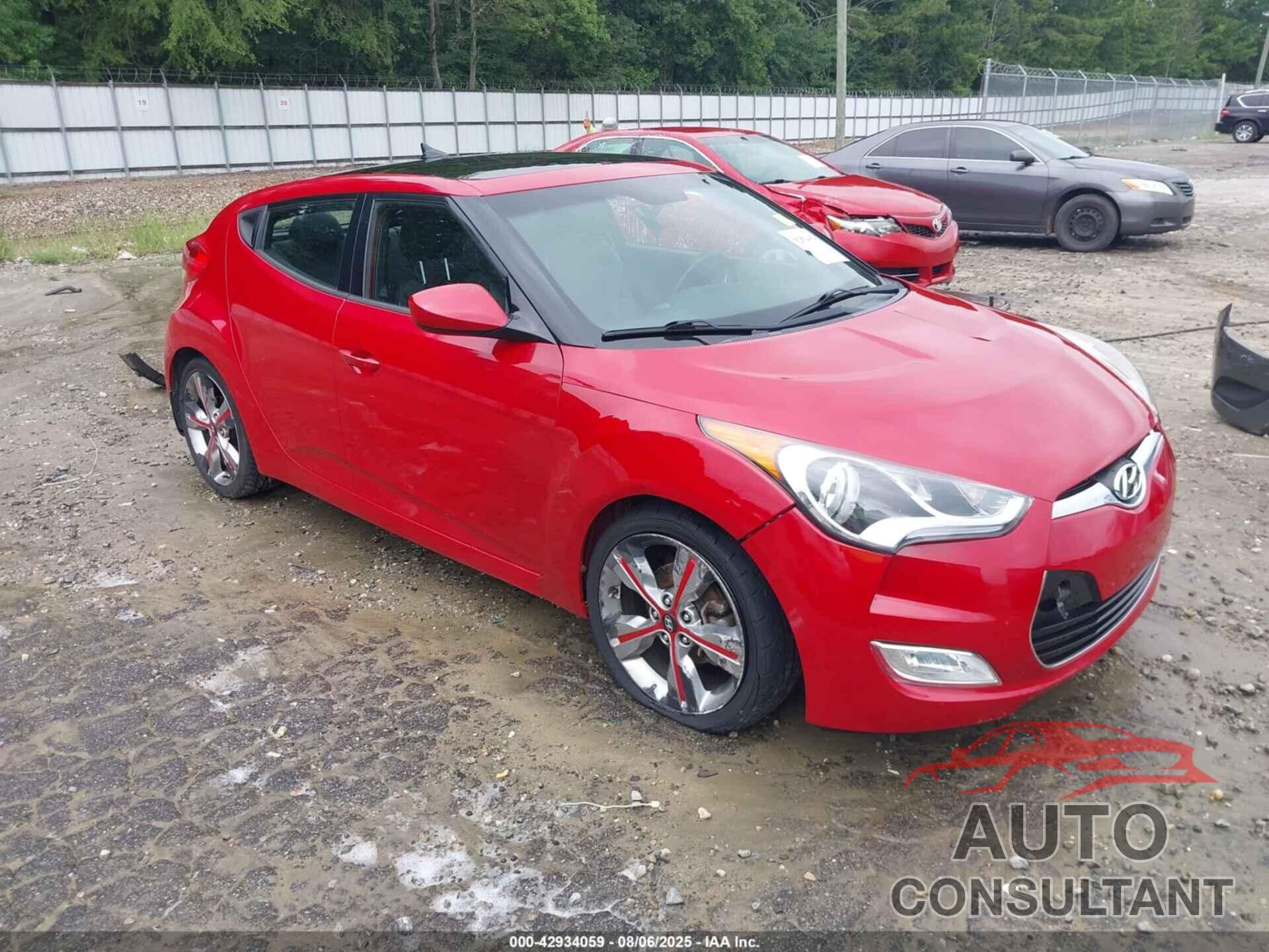 HYUNDAI VELOSTER 2016 - KMHTC6AD1GU295617