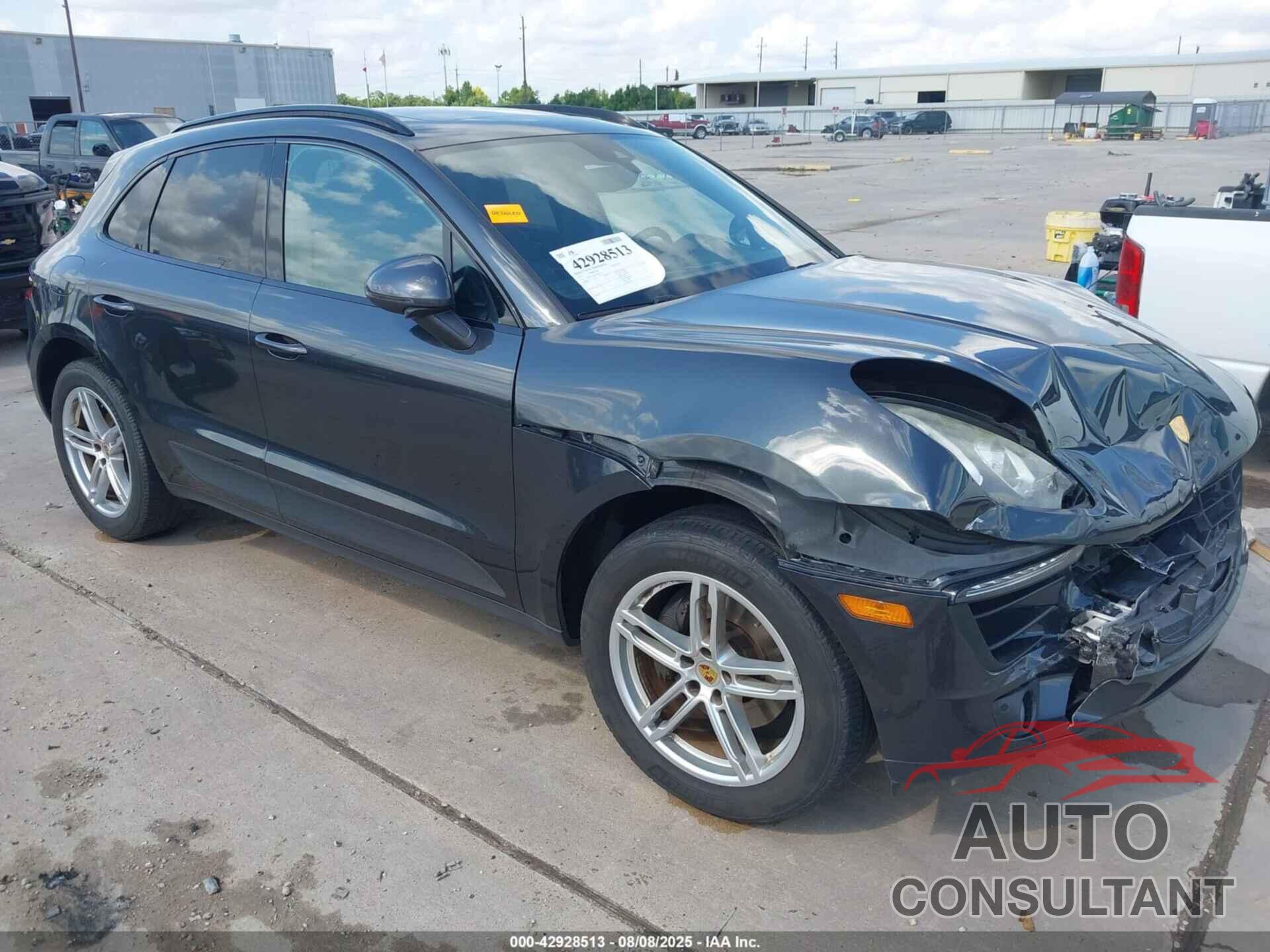 PORSCHE MACAN 2017 - WP1AA2A59HLB04132