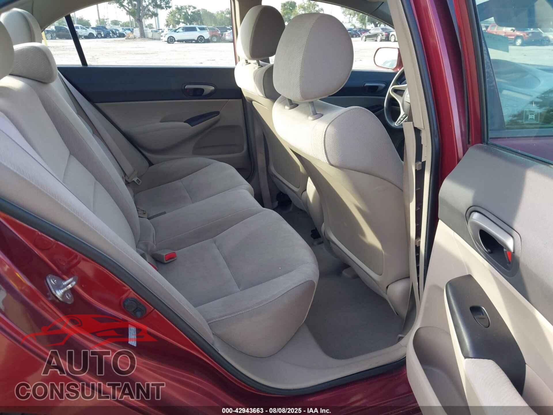 HONDA CIVIC 2010 - 2HGFA1F5XAH527770