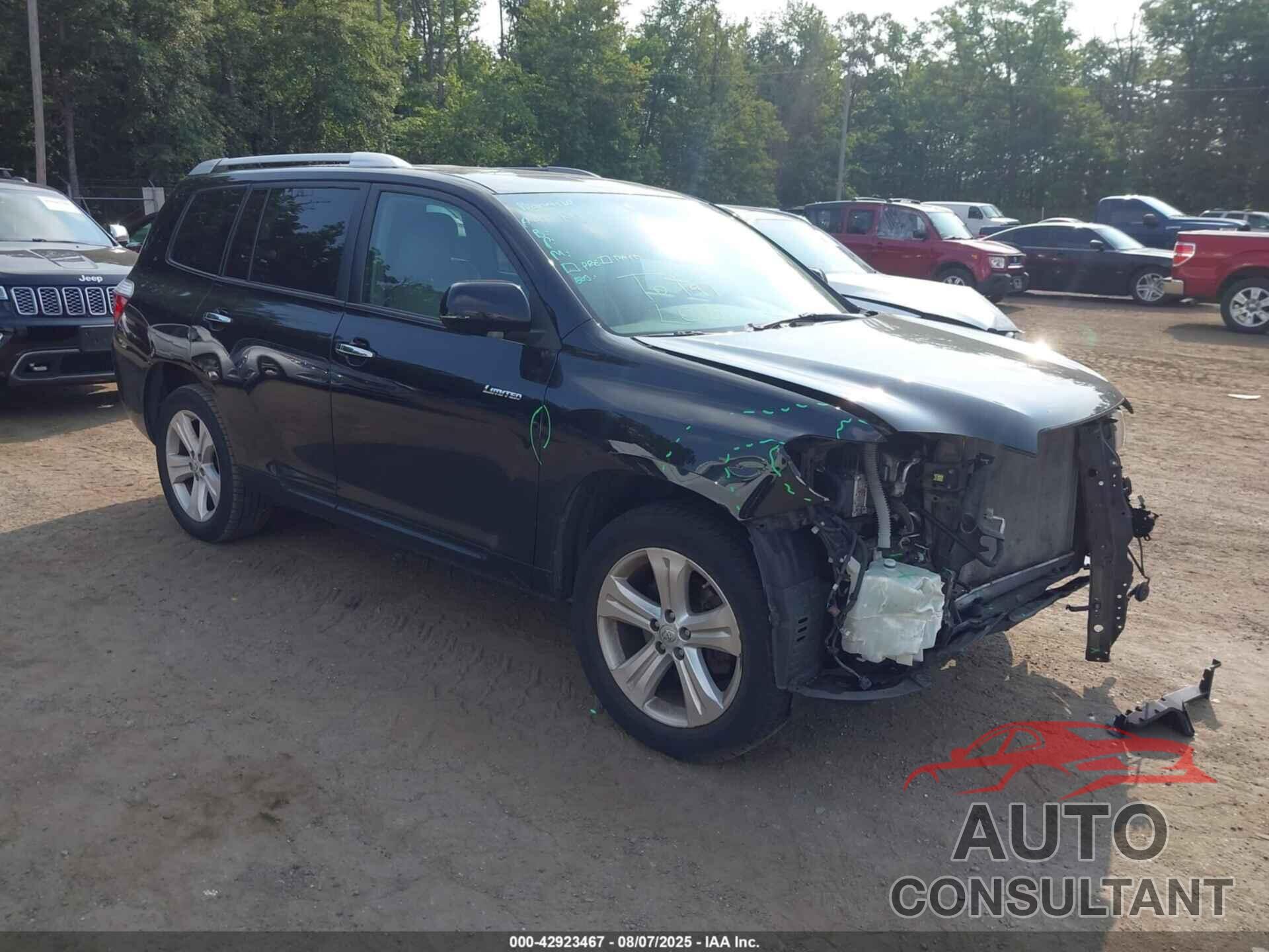 TOYOTA HIGHLANDER 2010 - 5TDDK3EH4AS033223