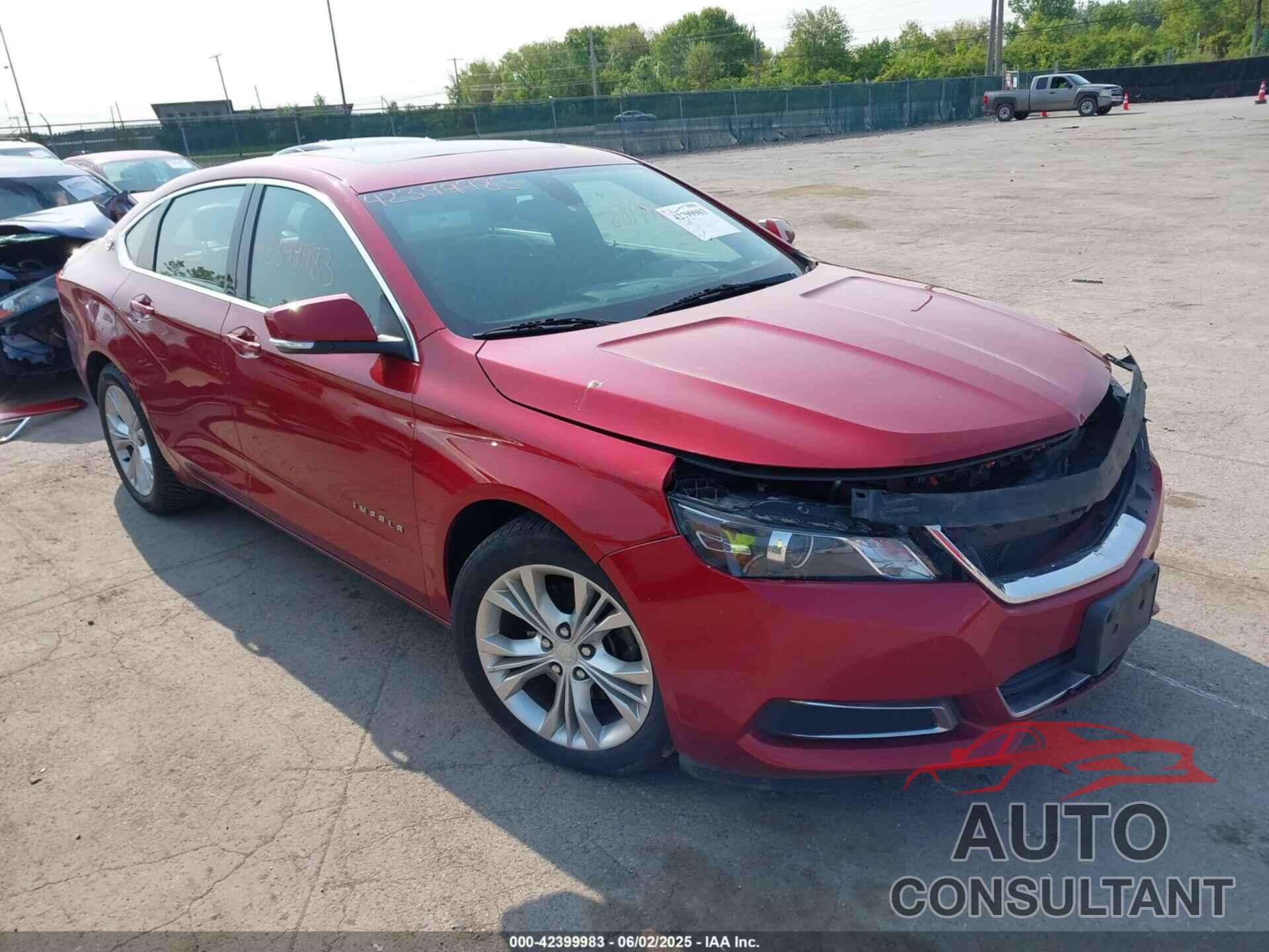 CHEVROLET IMPALA 2014 - 2G1125S31E9254695