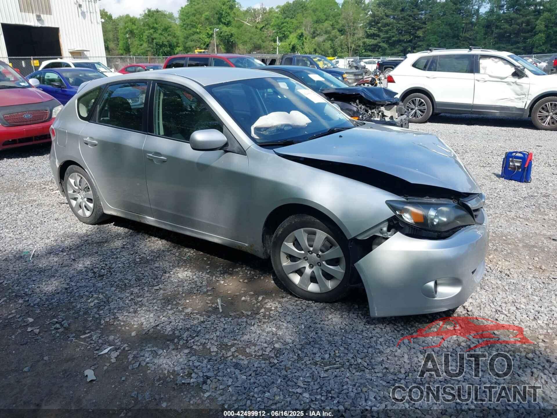 SUBARU IMPREZA 2011 - JF1GH6A68BG805578