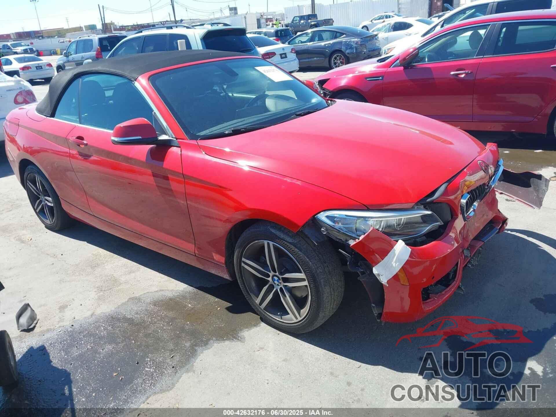 BMW 230I 2017 - WBA2K9C31HV950389
