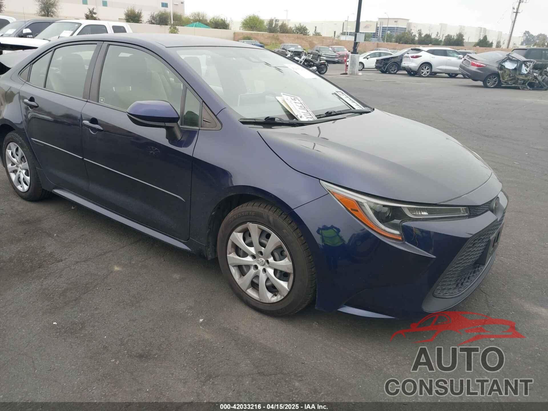 TOYOTA COROLLA 2020 - JTDEPRAE7LJ082744