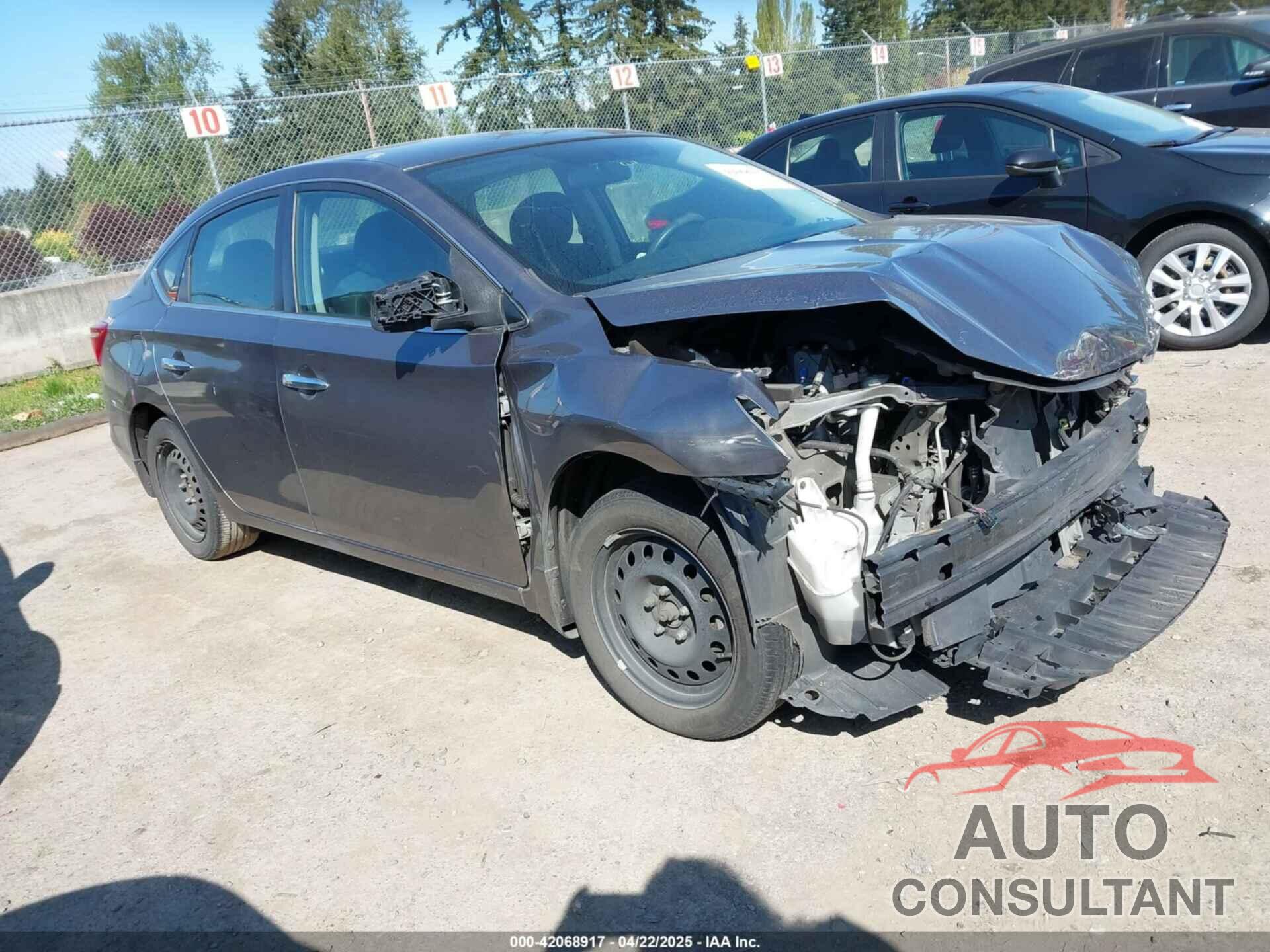 NISSAN SENTRA 2019 - 3N1AB7APXKY287653