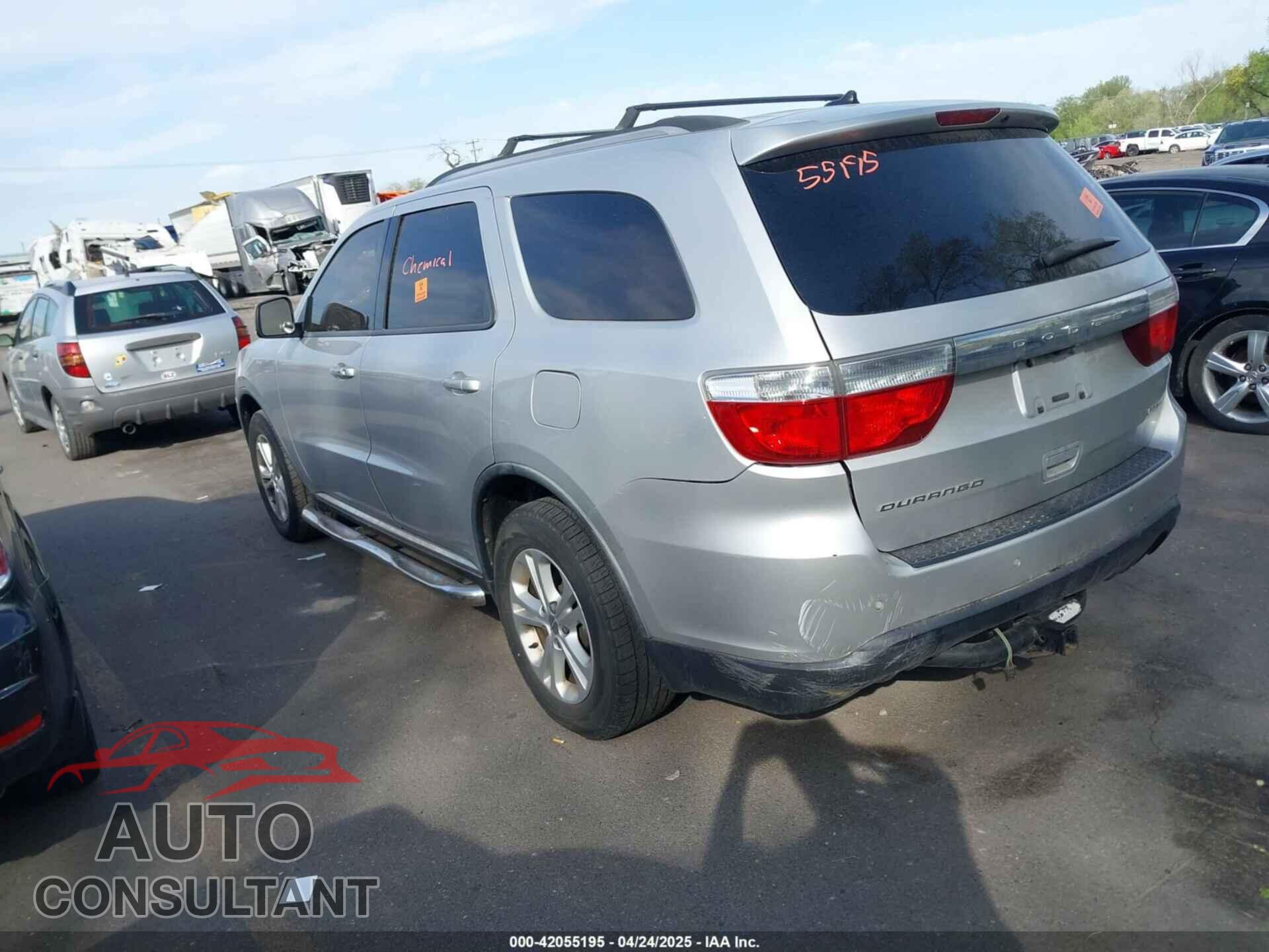 DODGE DURANGO 2011 - 1D4RD4GG4BC742203