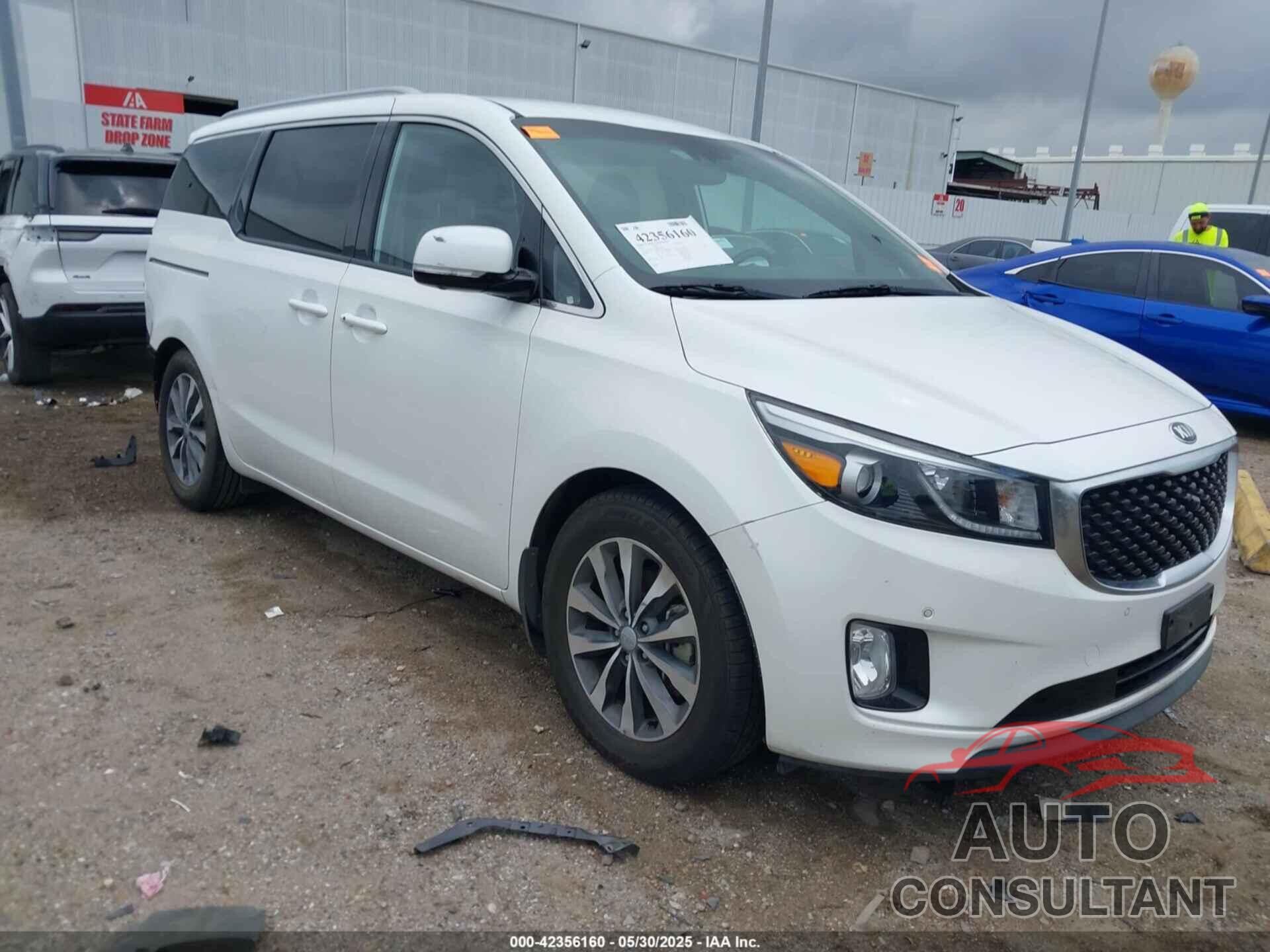 KIA SEDONA 2017 - KNDMC5C12H6337871