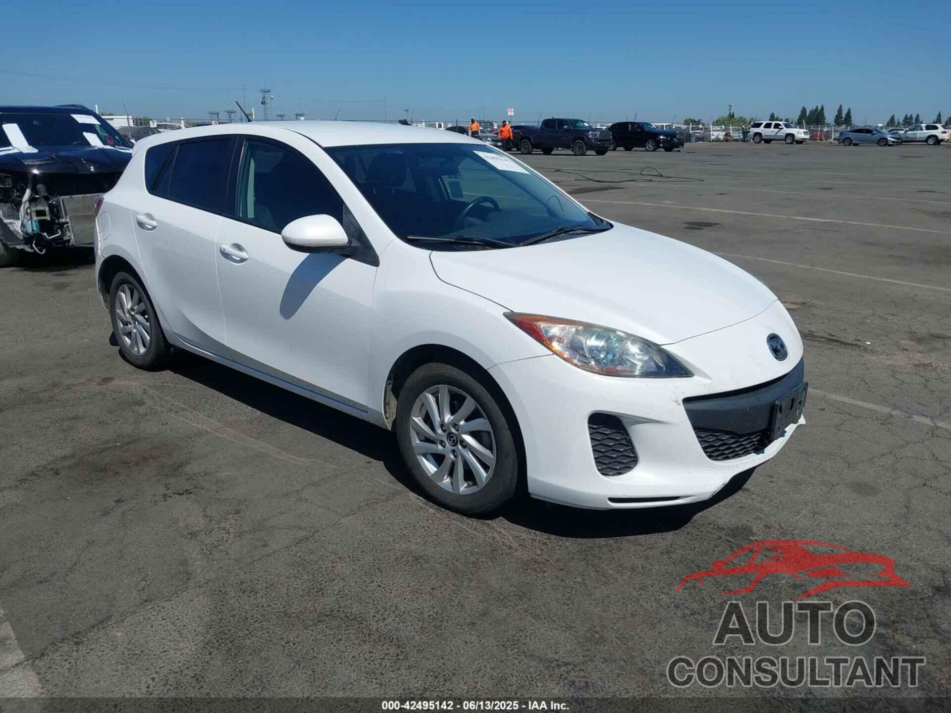 MAZDA MAZDA3 2013 - JM1BL1LP6D1734530