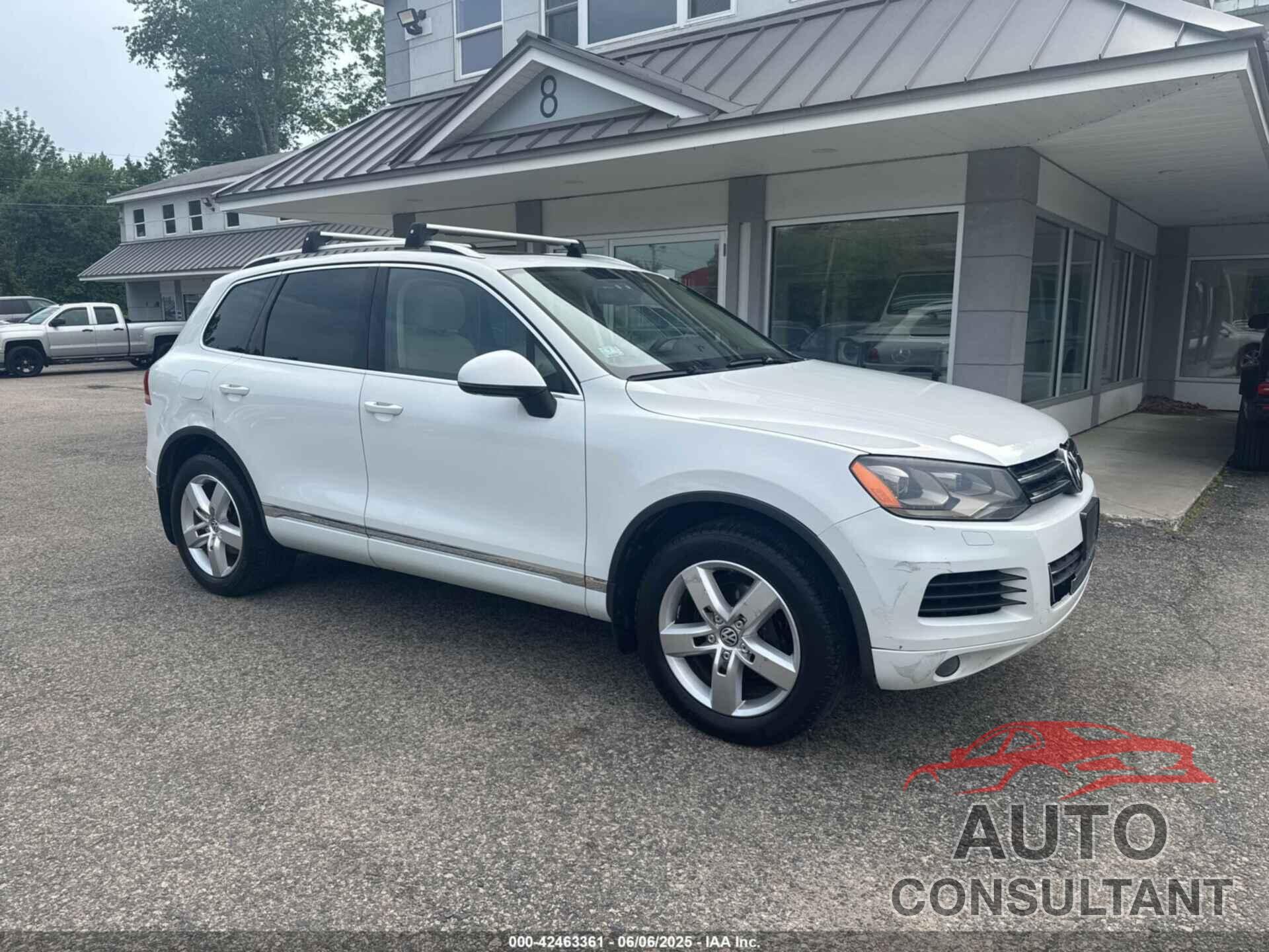VOLKSWAGEN TOUAREG 2013 - WVGEF9BP3DD005660