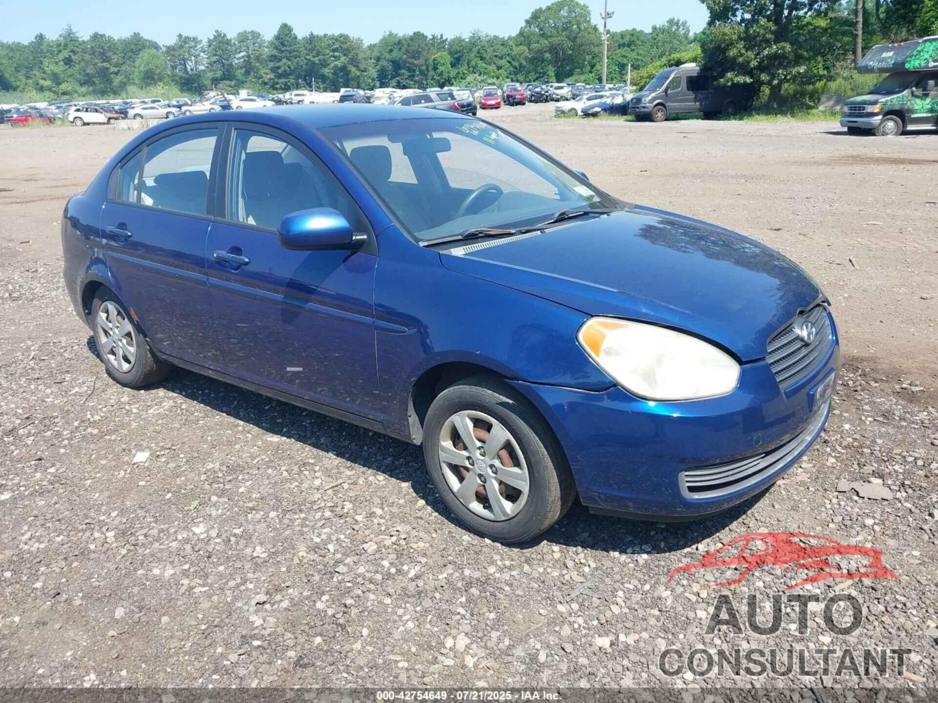 HYUNDAI ACCENT 2011 - 0KMHCN4AC1BU61137