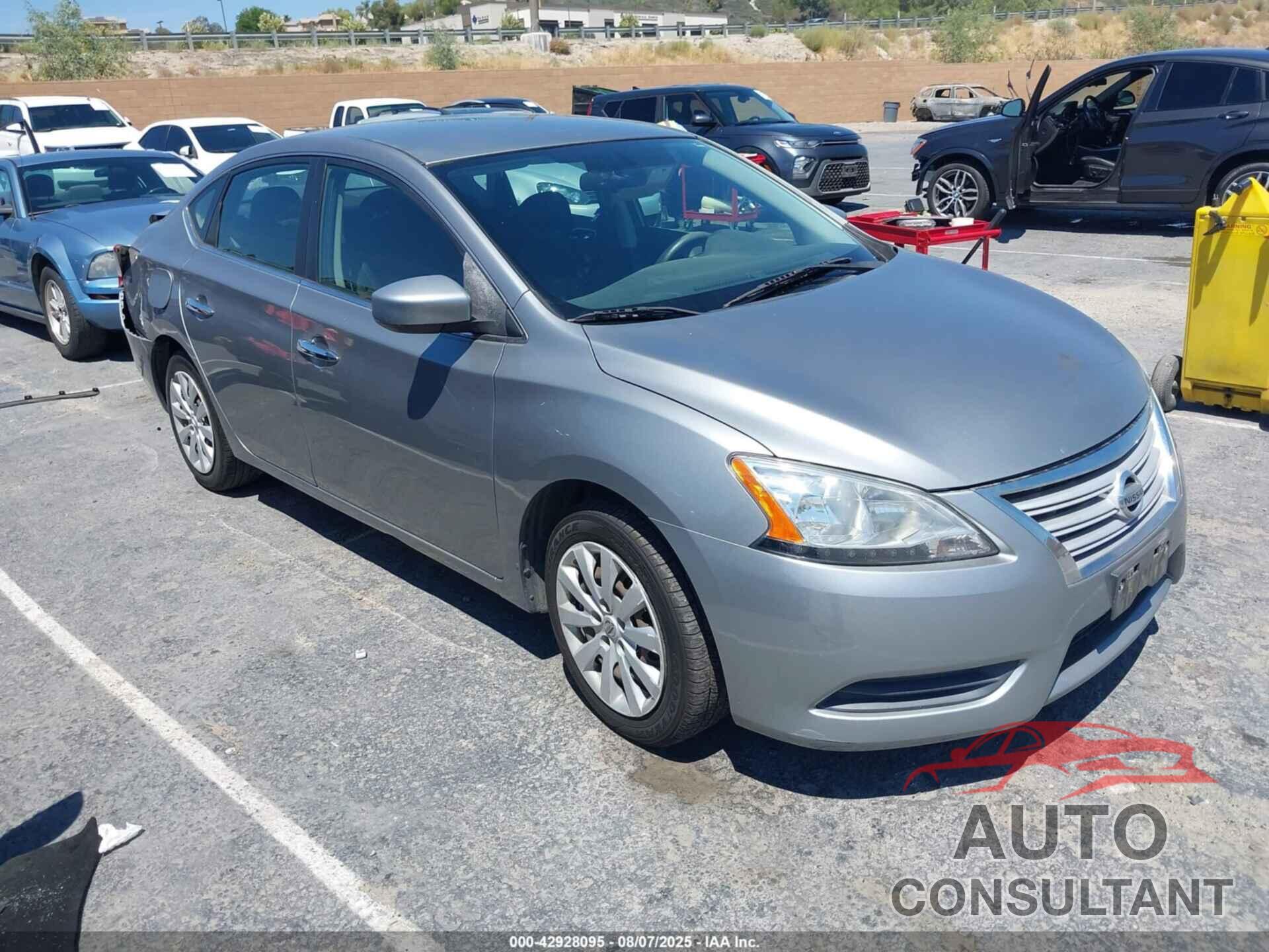 NISSAN SENTRA 2014 - 3N1AB7APXEL640278