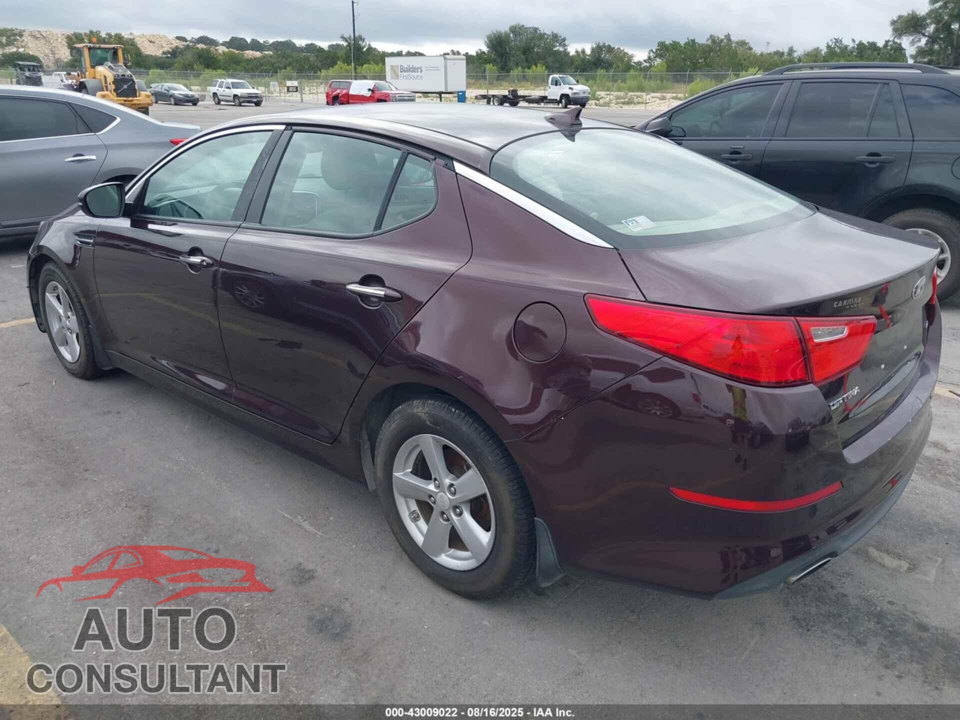 KIA OPTIMA 2015 - 5XXGM4A79FG385832