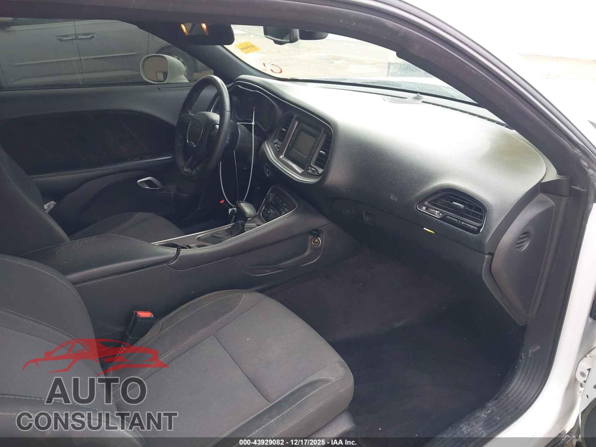 DODGE CHALLENGER 2017 - 2C3CDZAG6HH611468