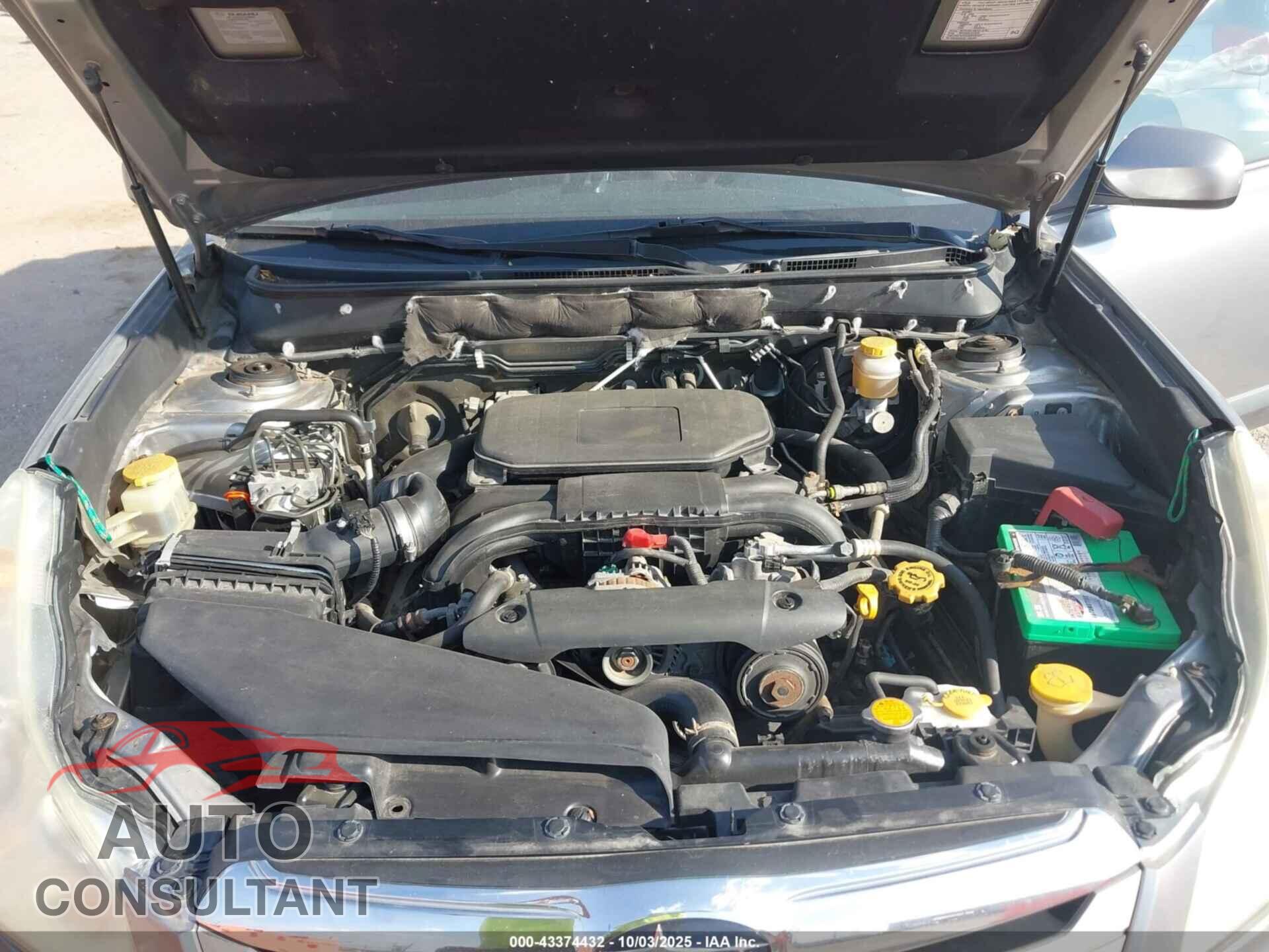 SUBARU OUTBACK 2011 - 4S4BRCCC7B3335954