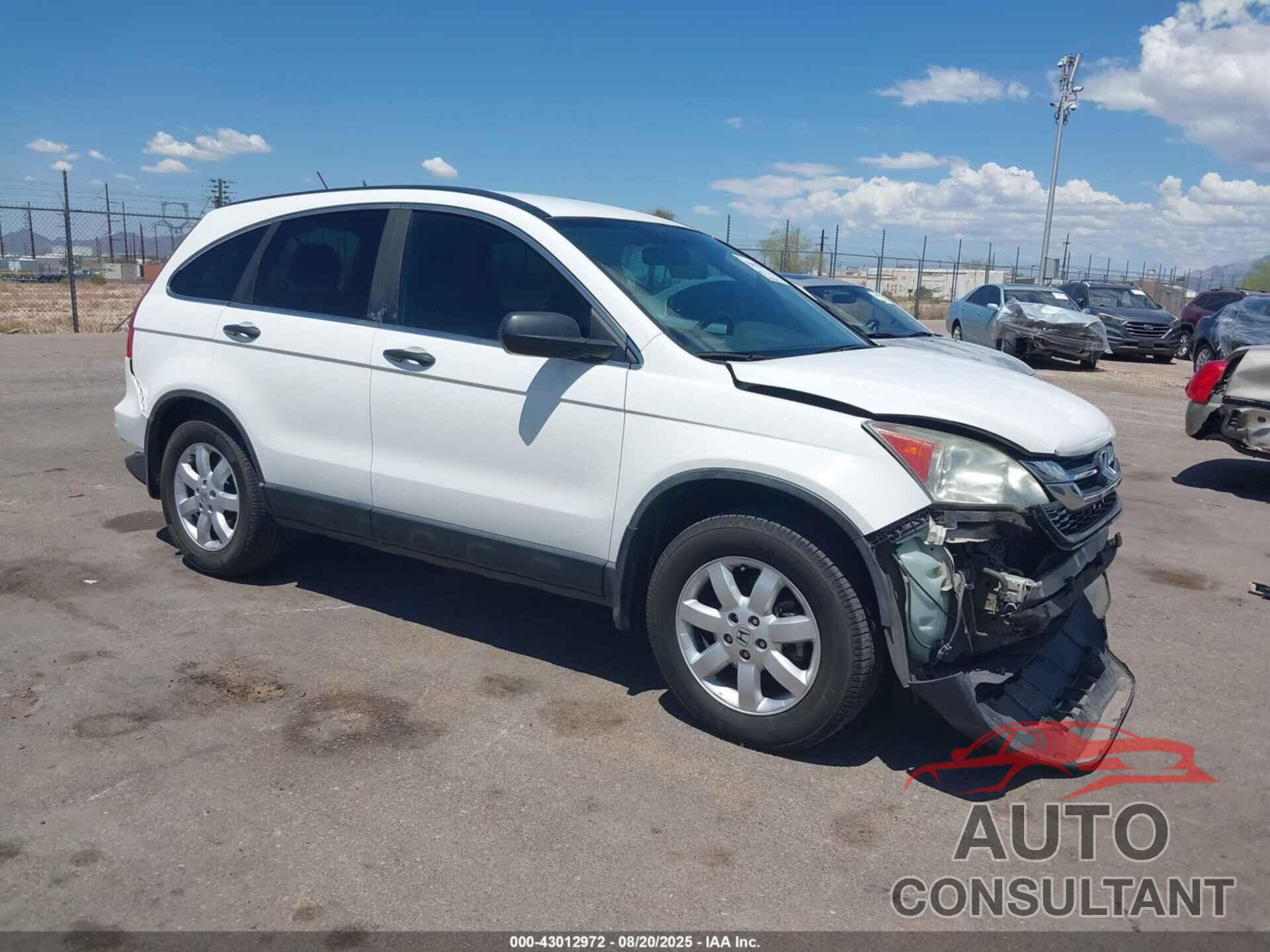 HONDA CR-V 2011 - 5J6RE3H41BL043128