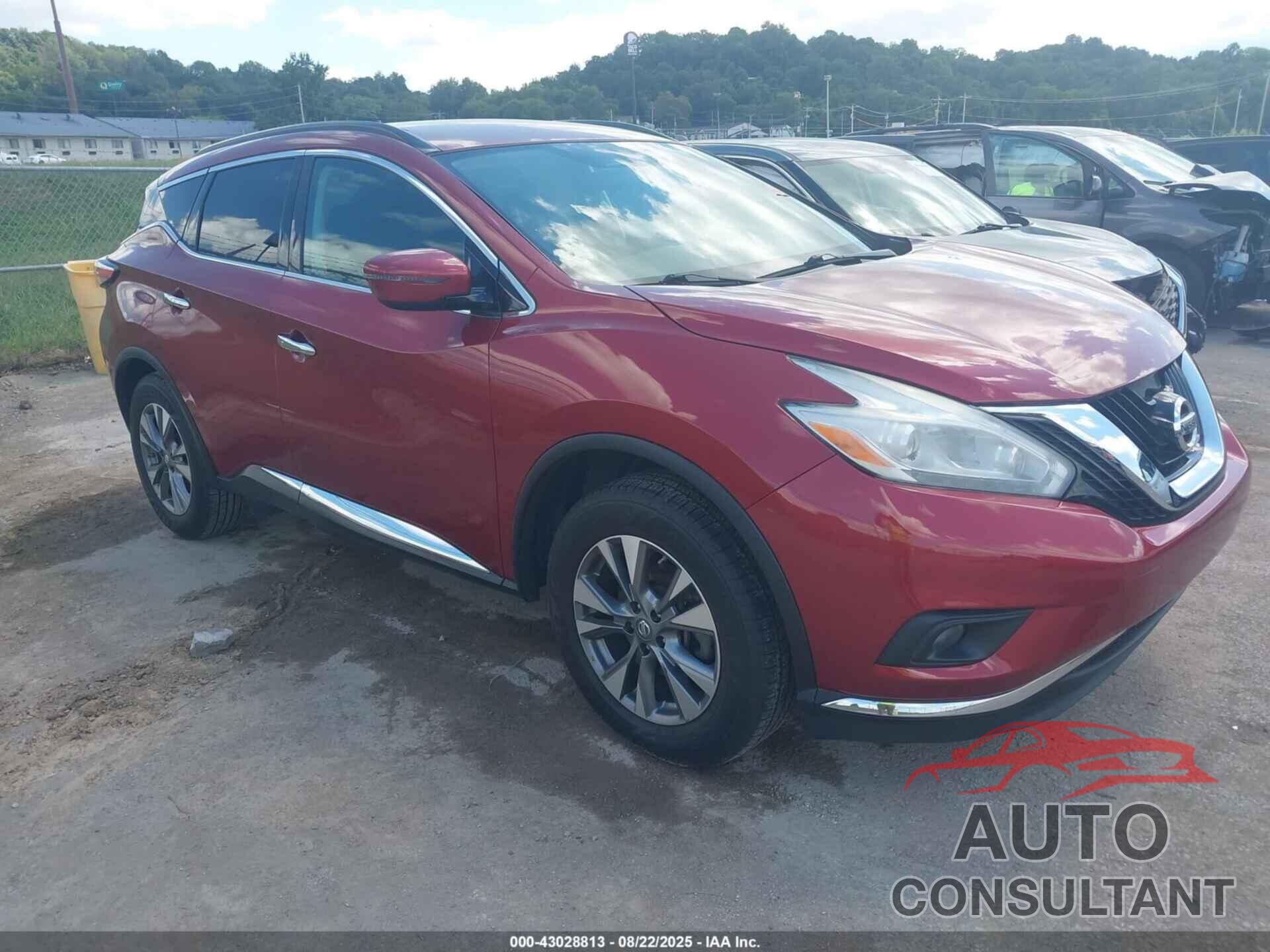 NISSAN MURANO 2017 - 5N1AZ2MG1HN175915
