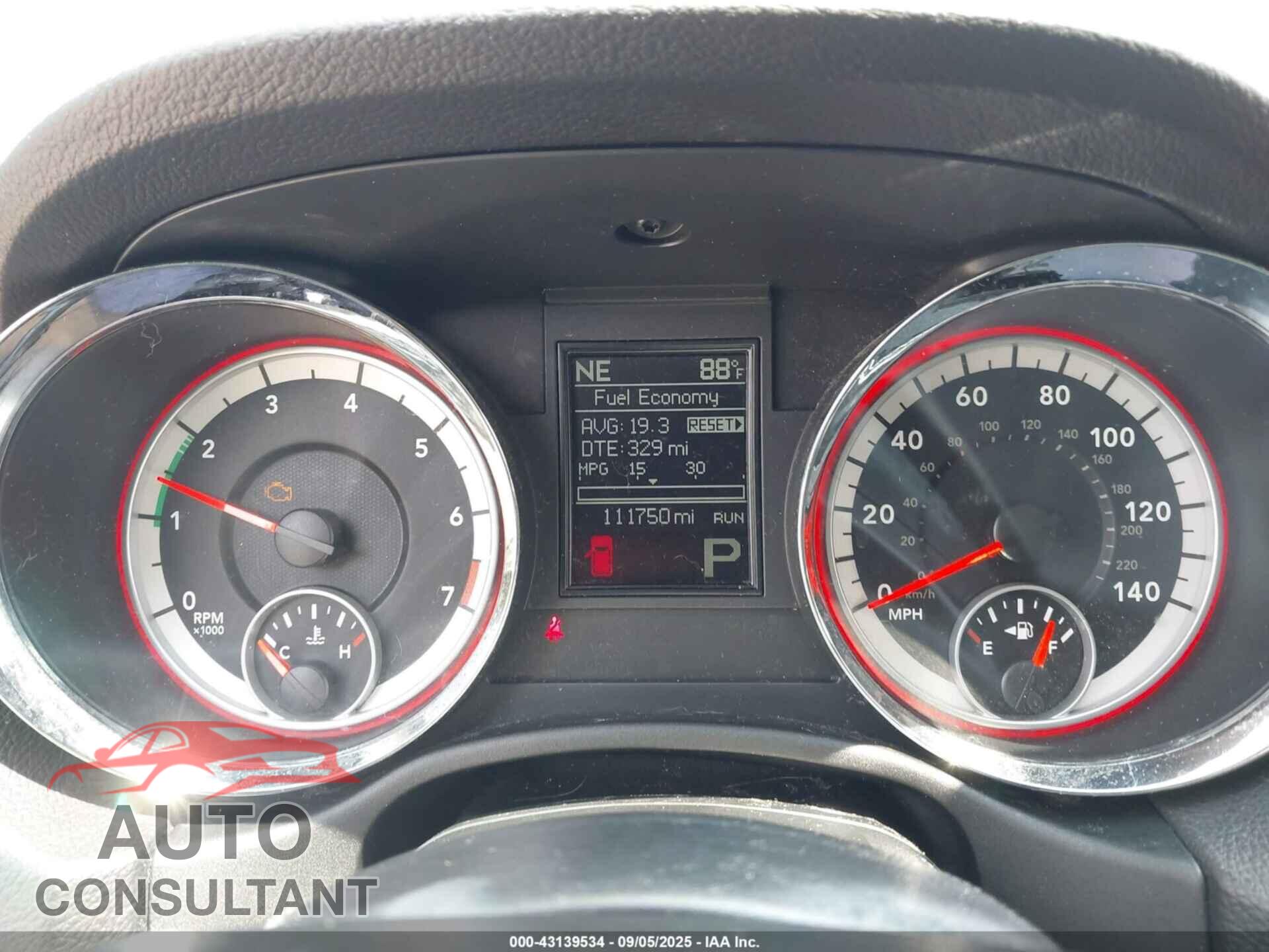 DODGE DURANGO 2013 - 1C4RDJDGXDC691941