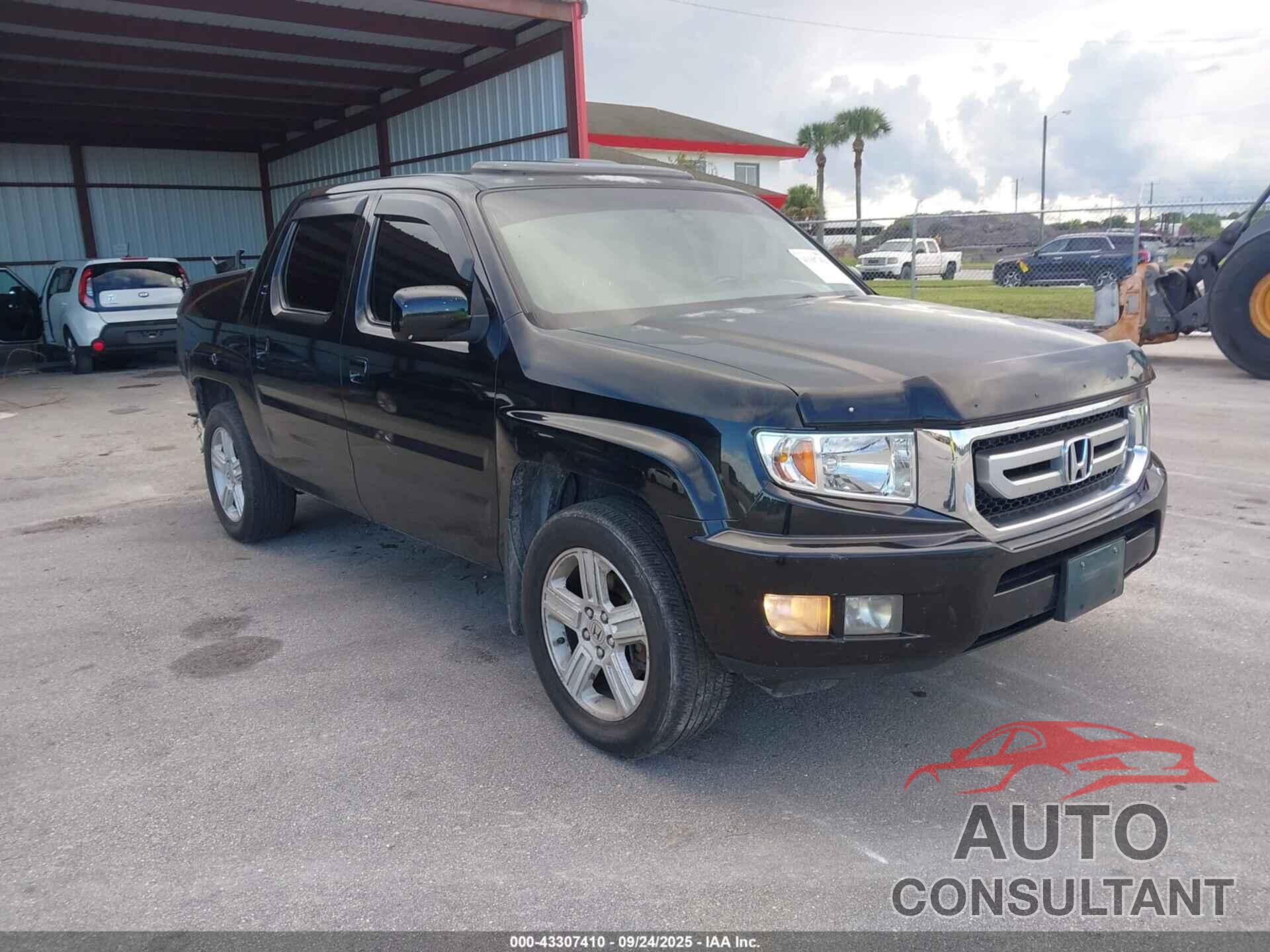 HONDA RIDGELINE 2011 - 5FPYK1F53BB003797
