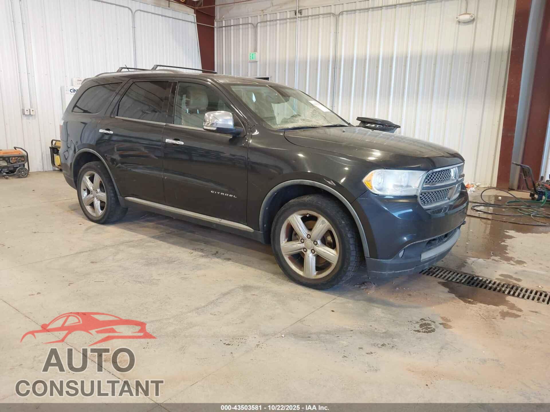 DODGE DURANGO 2012 - 1C4SDJET9CC202716