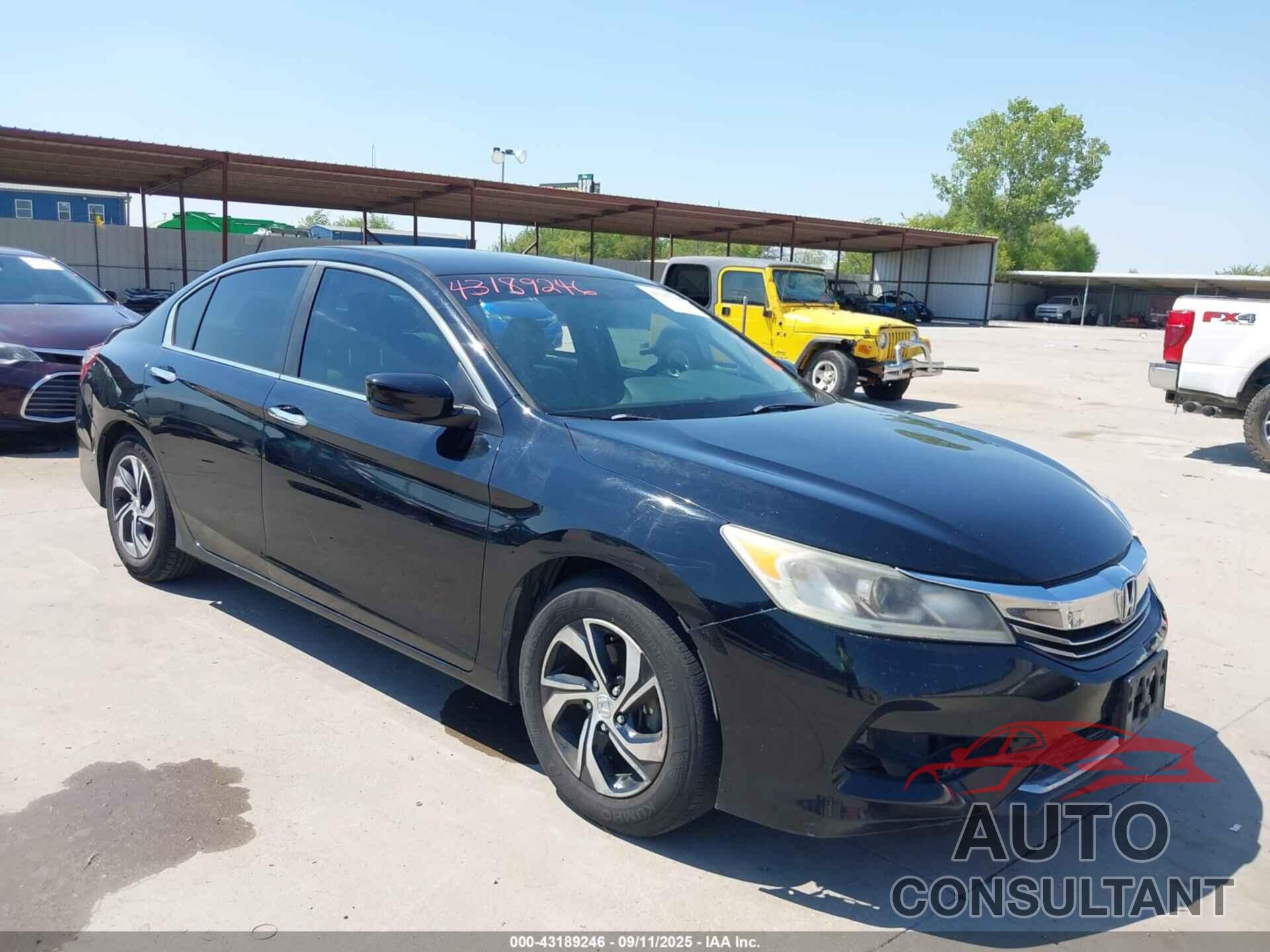 HONDA ACCORD 2016 - 1HGCR2F38GA161248