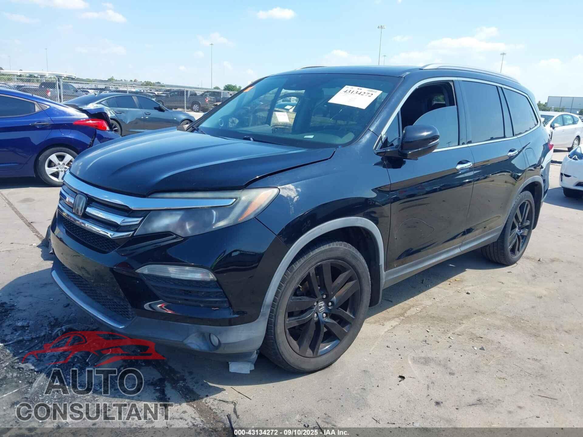 HONDA PILOT 2017 - 5FNYF5H90HB022997