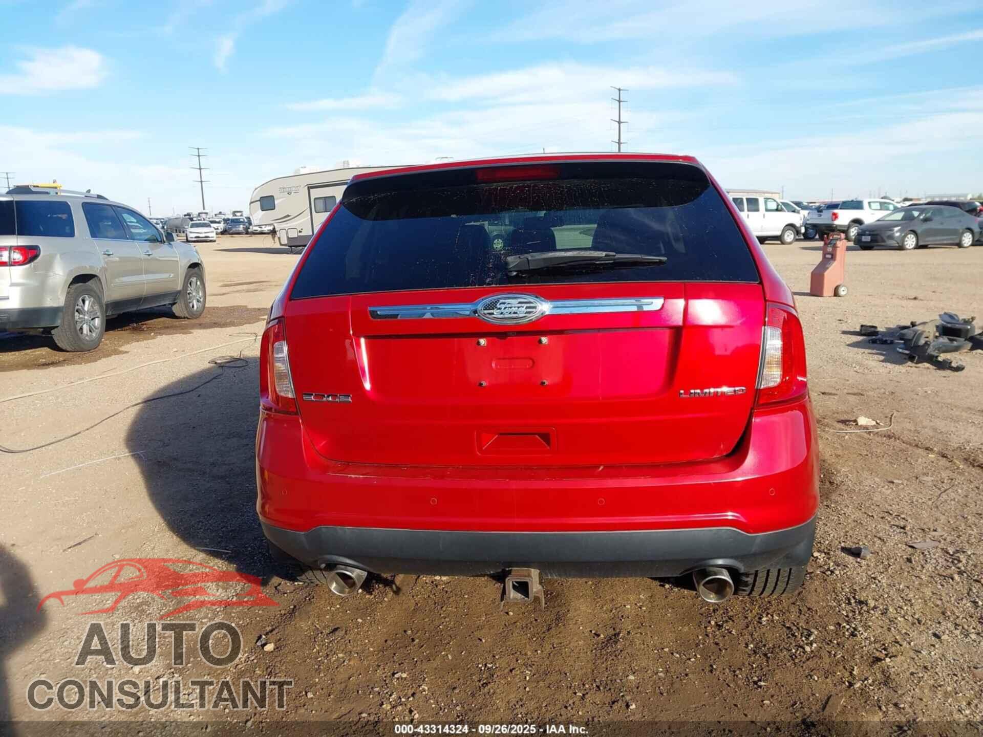 FORD EDGE 2012 - 2FMDK3KC7CBA80657