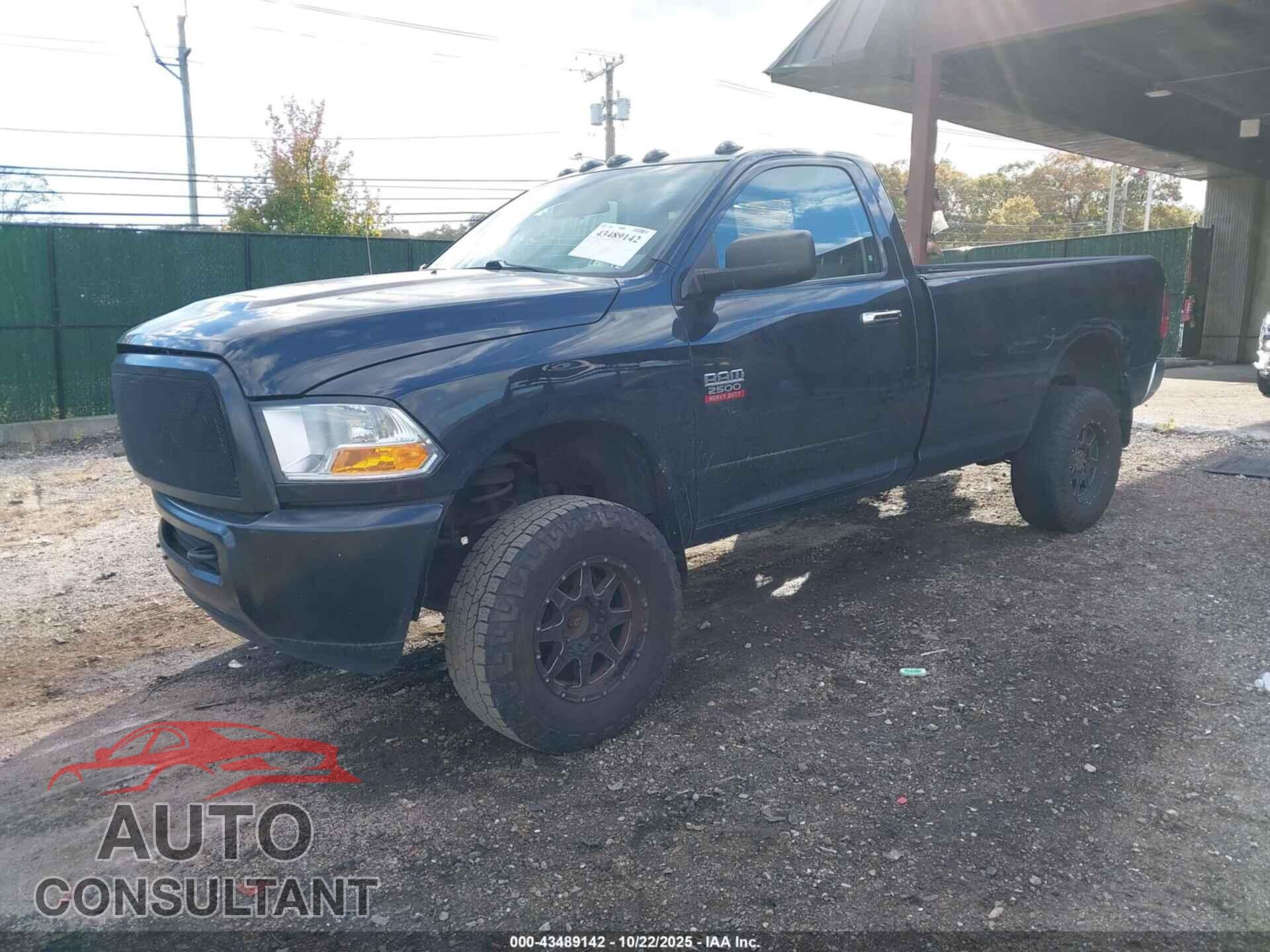 DODGE RAM 2500 2010 - 3D7LT2ET0AG166525