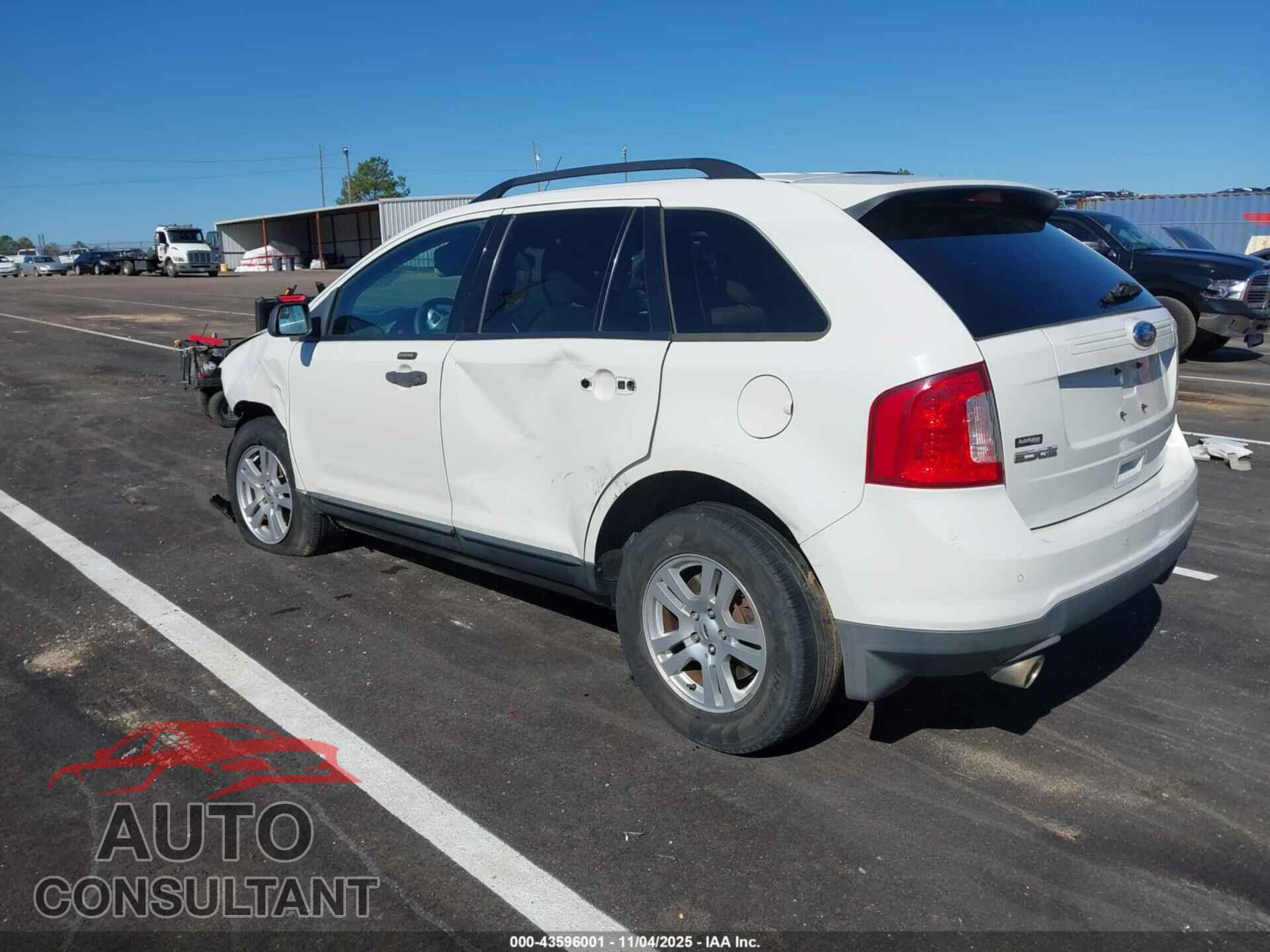 FORD EDGE 2012 - 2FMDK3GC0CBA01838