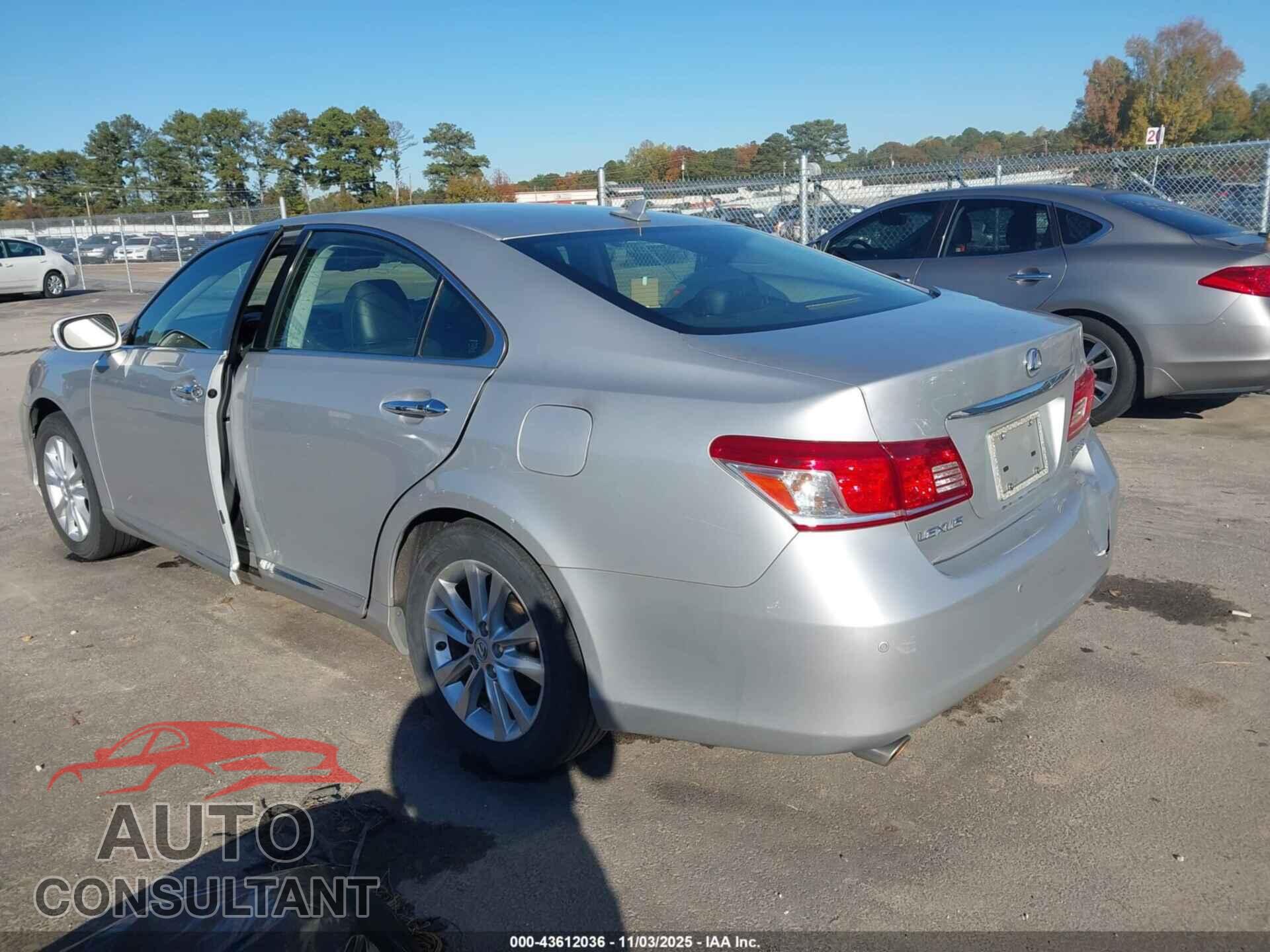 LEXUS ES 350 2010 - JTHBK1EG2A2372961