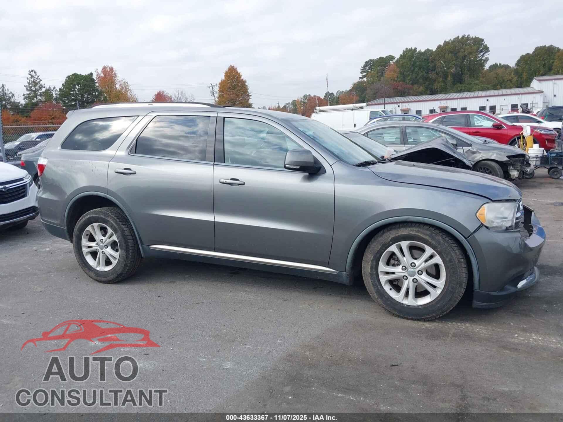 DODGE DURANGO 2012 - 1C4RDHDG4CC113583
